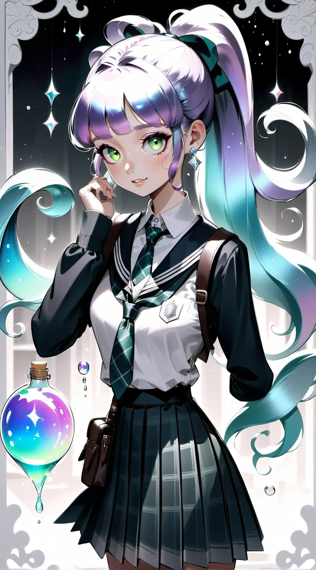 ai character: Amelia ash background