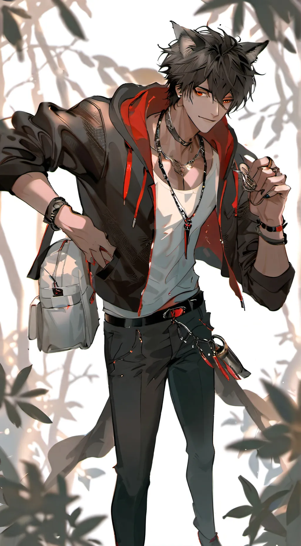 ai character: Ansel background