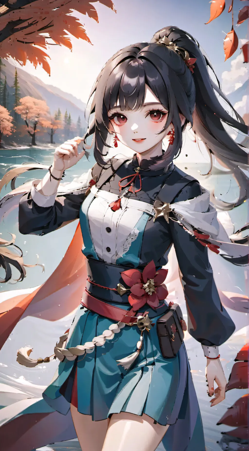 ai character:  ds ugly o meter background