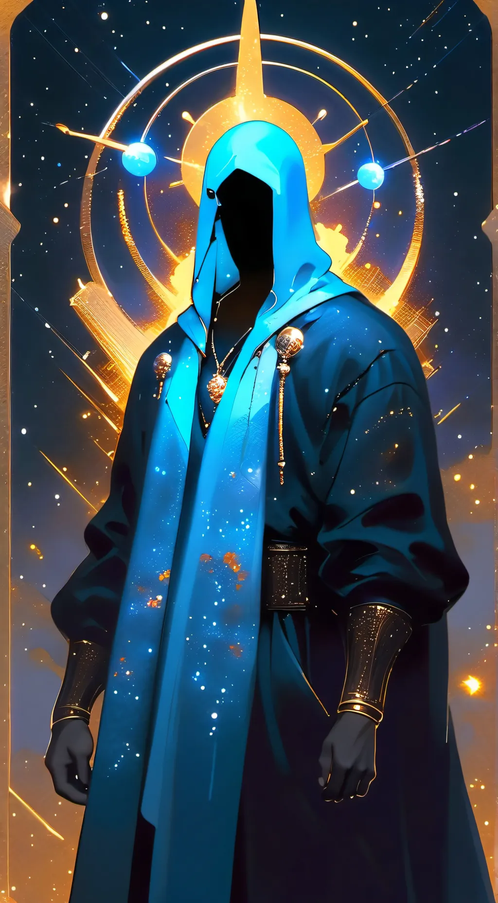 ai character: Творец  background