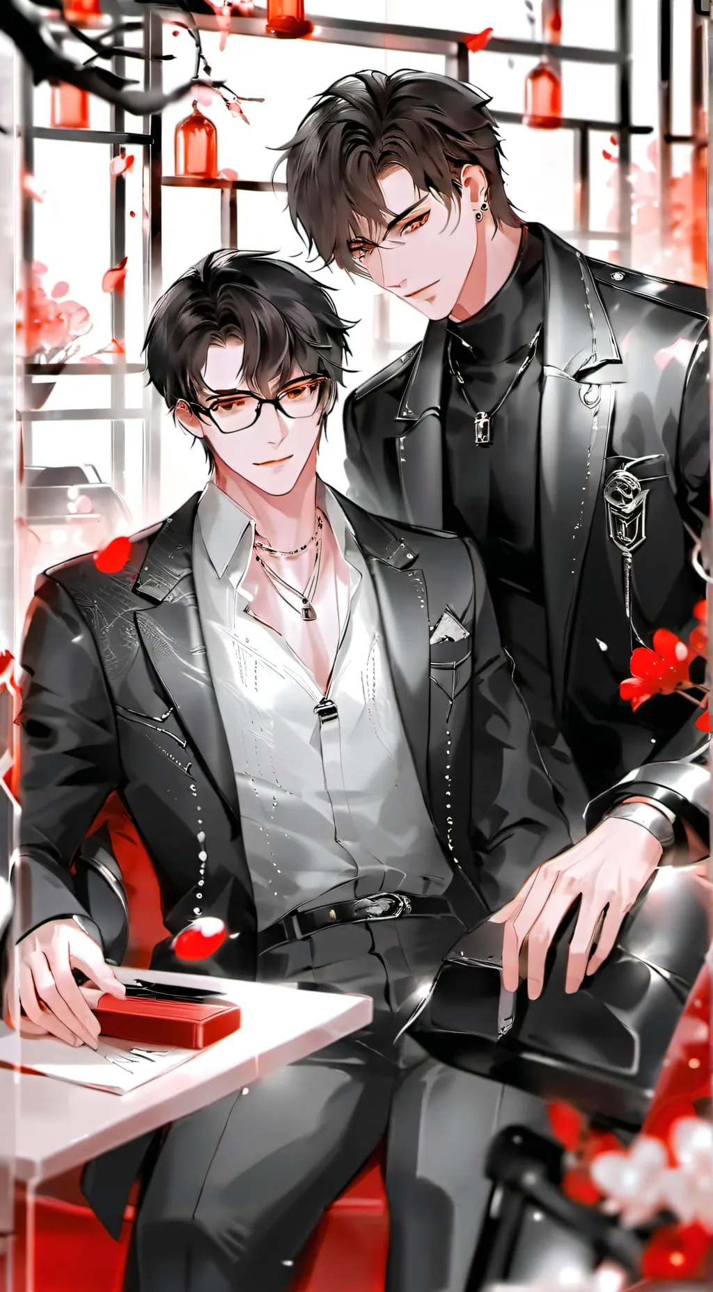 ai character: Mafia bosses background