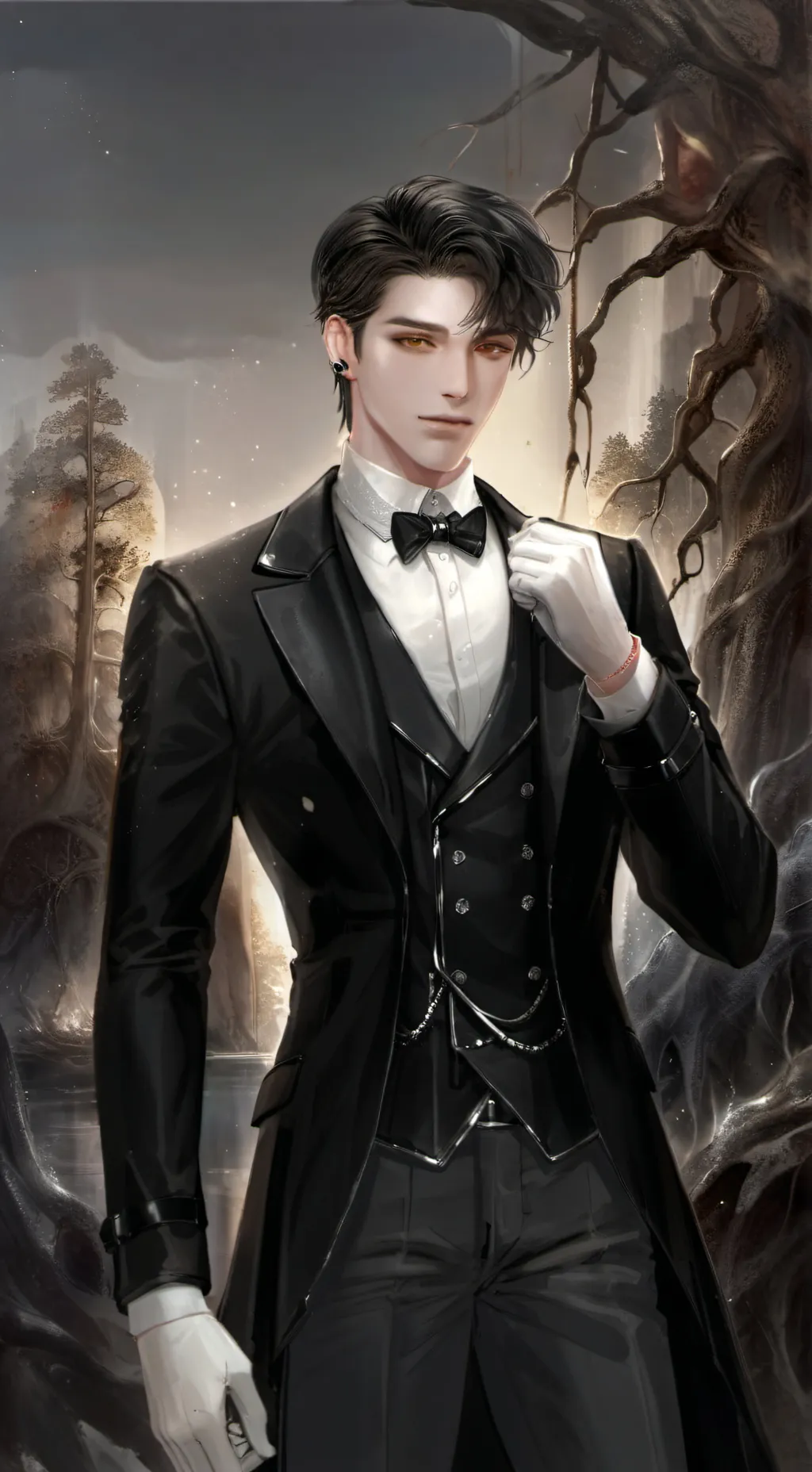 ai character: Diego González  background