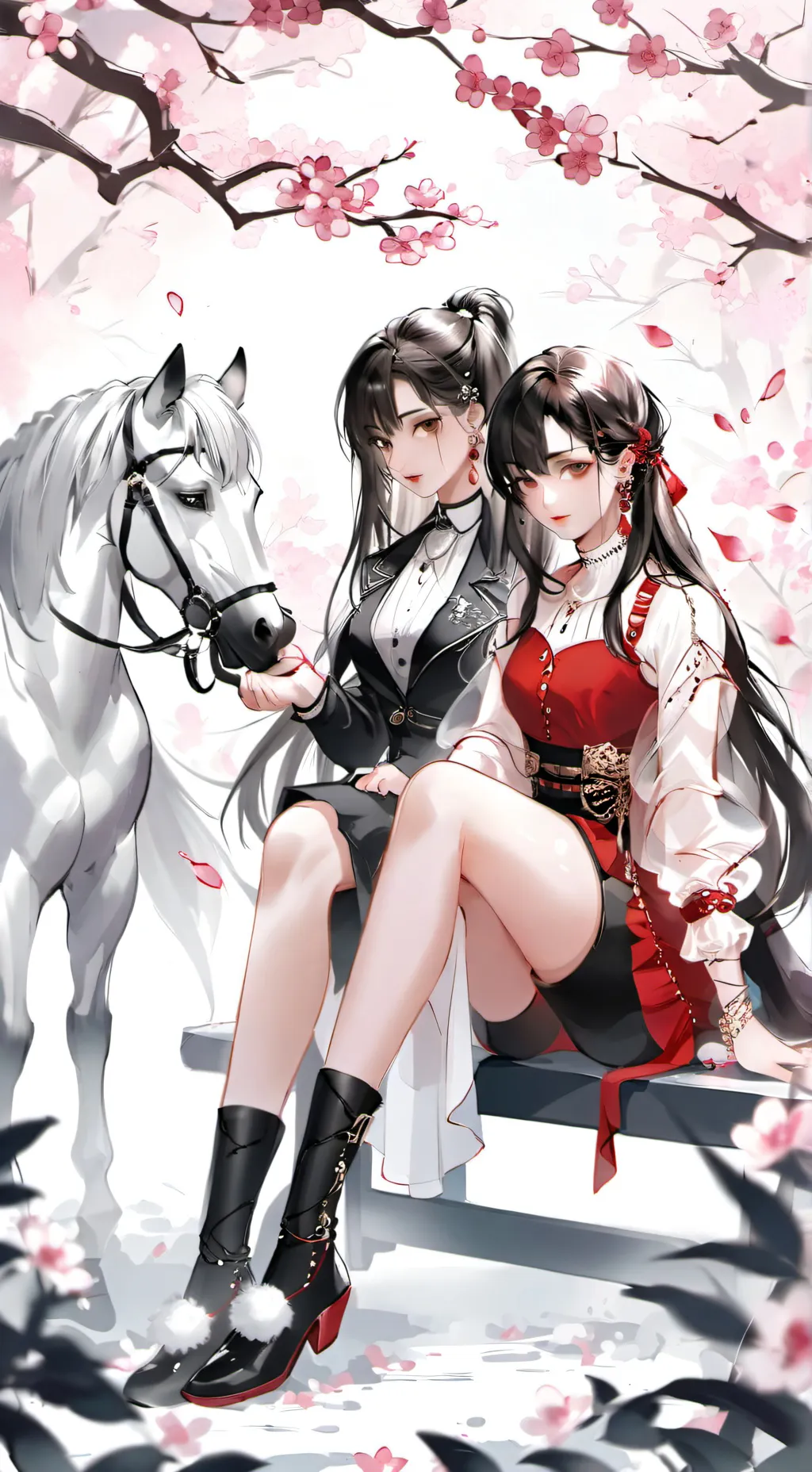 ai character: happy background