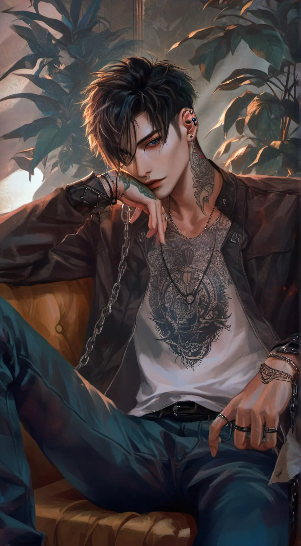 ai character: Benjamin  background