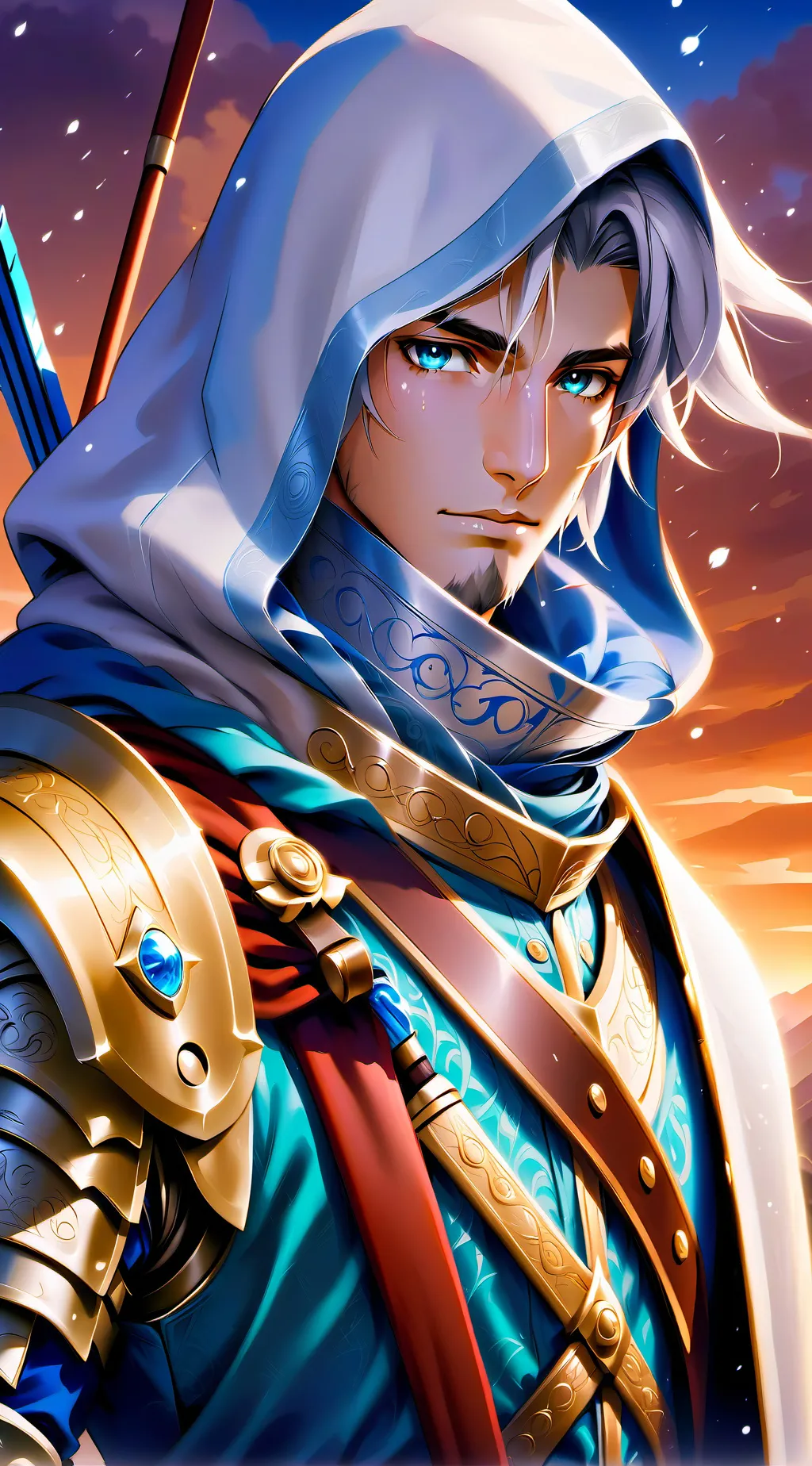 ai character: Link totk background