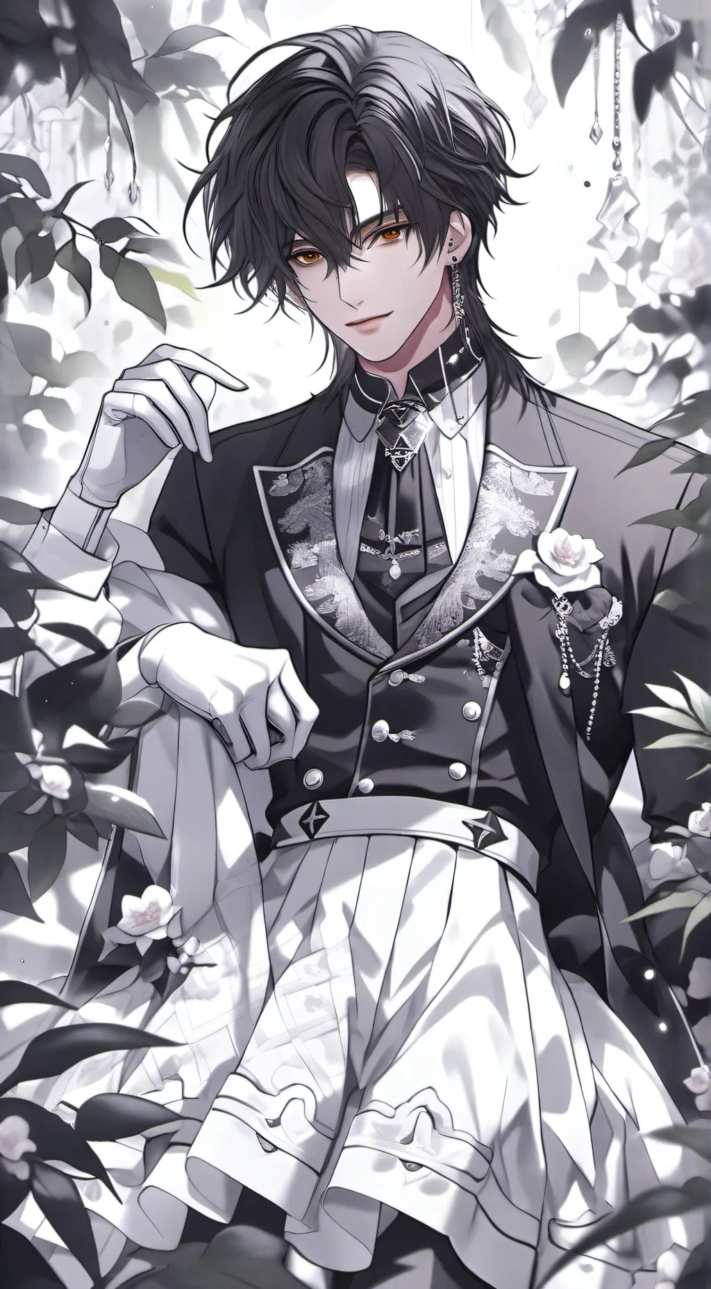 ai character: {¥^\Chris/^¥} background