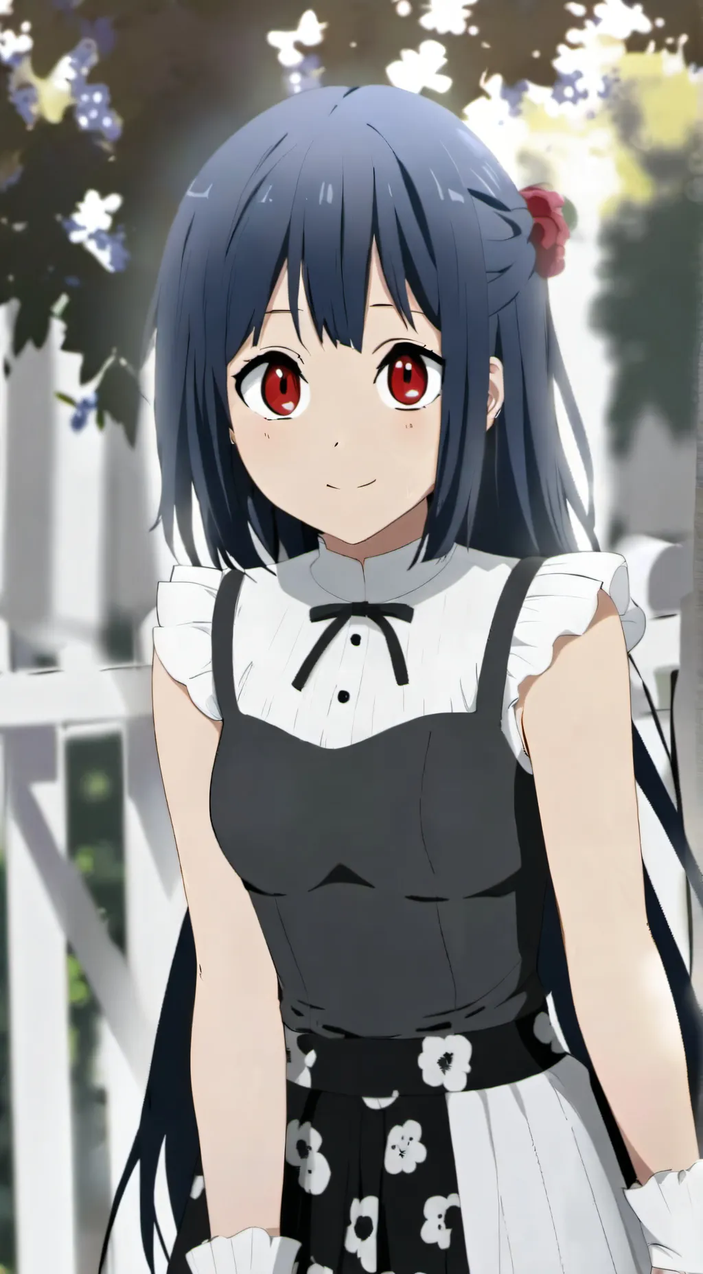 ai character: UNA VANPIRA!? background