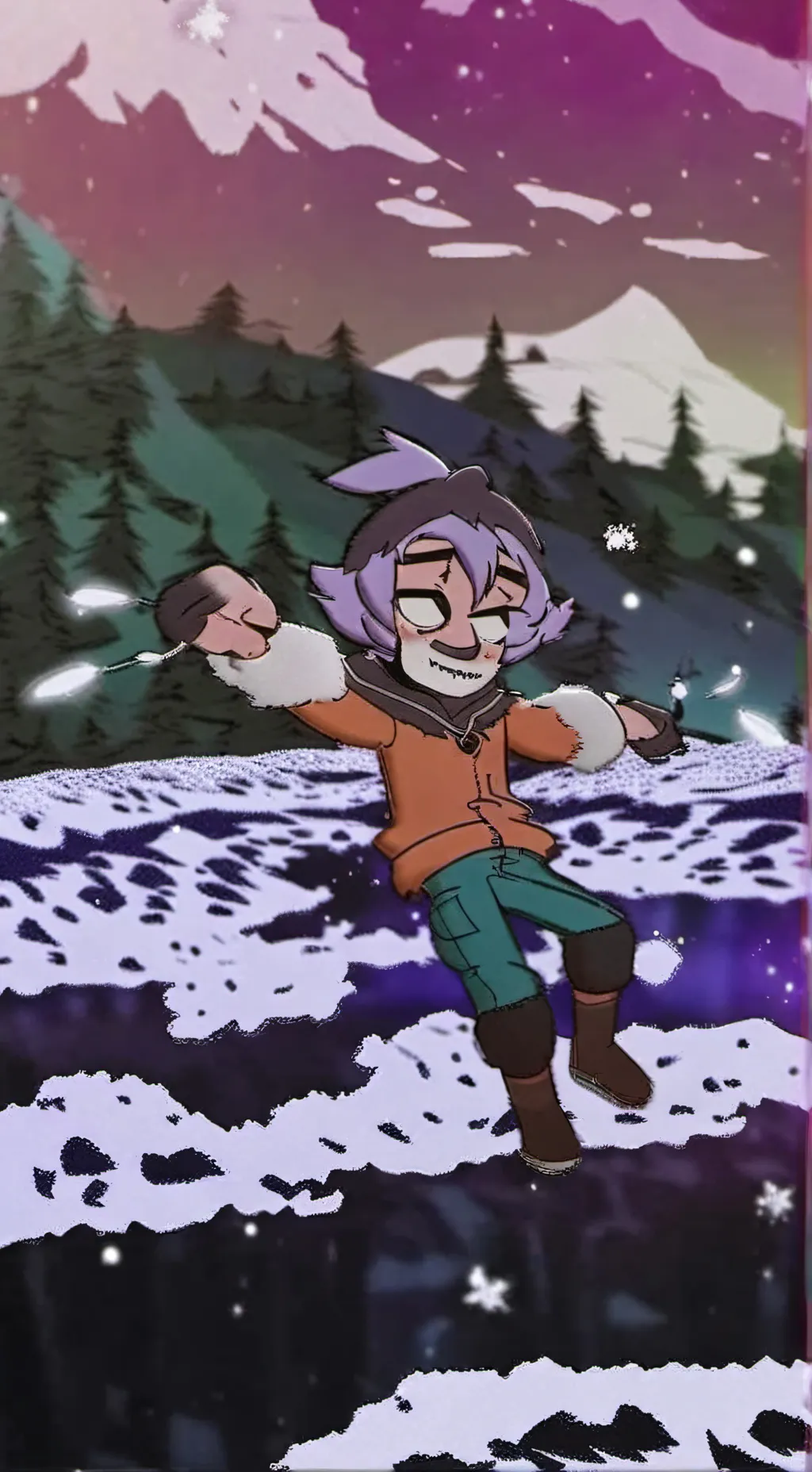 ai character: pa' los cochinos  background