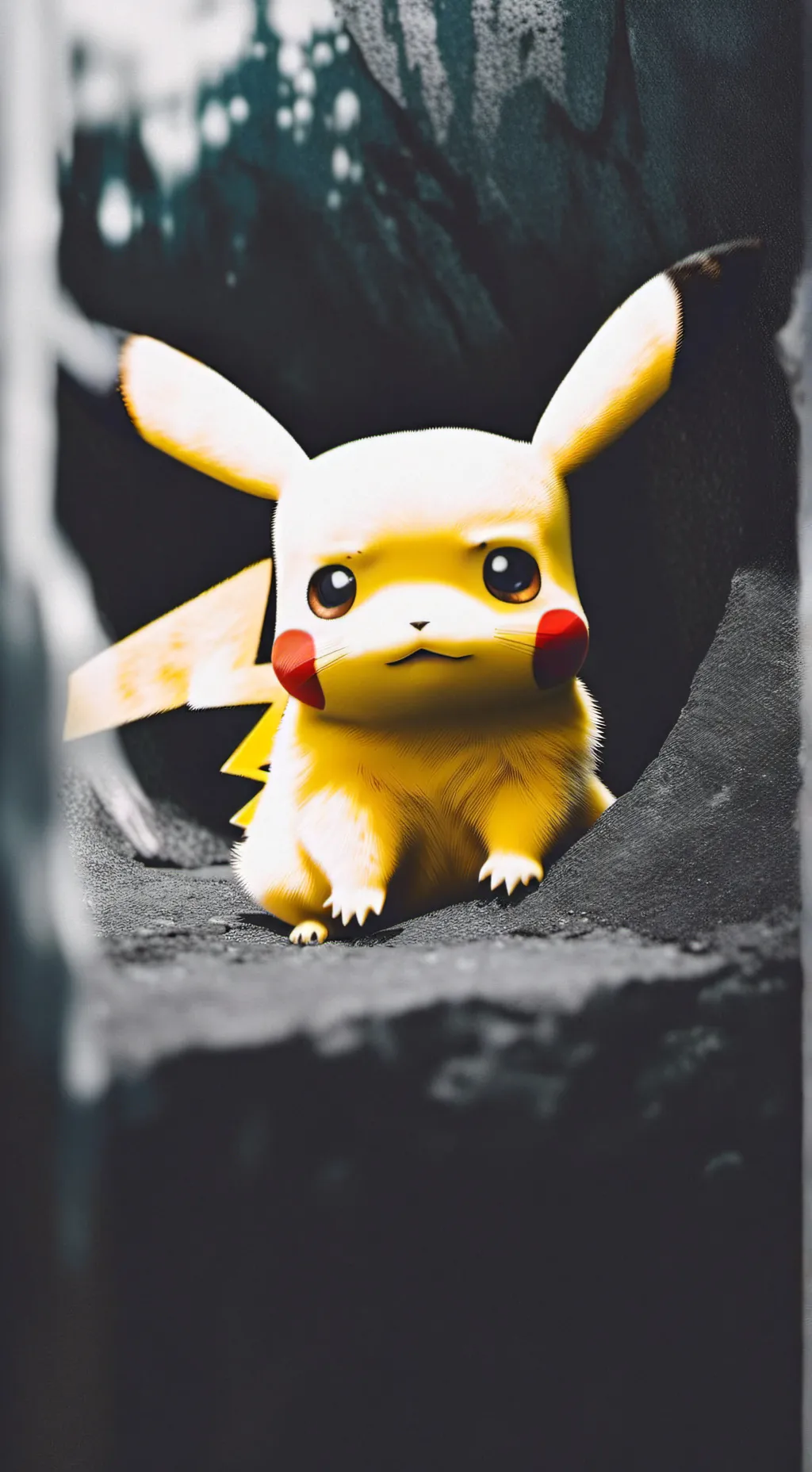 ai character: Pikachu background