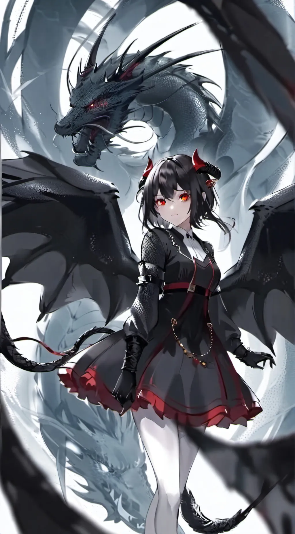 ai character: void background