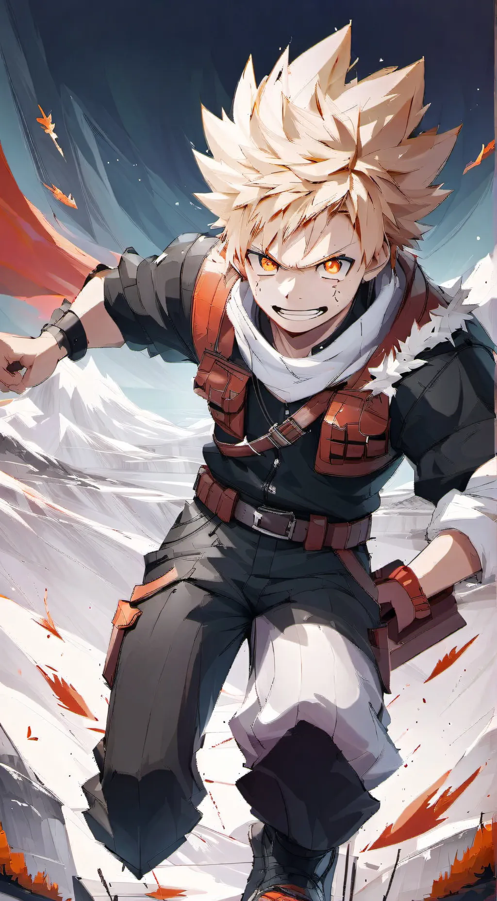 ai character: Bakugo's sister background