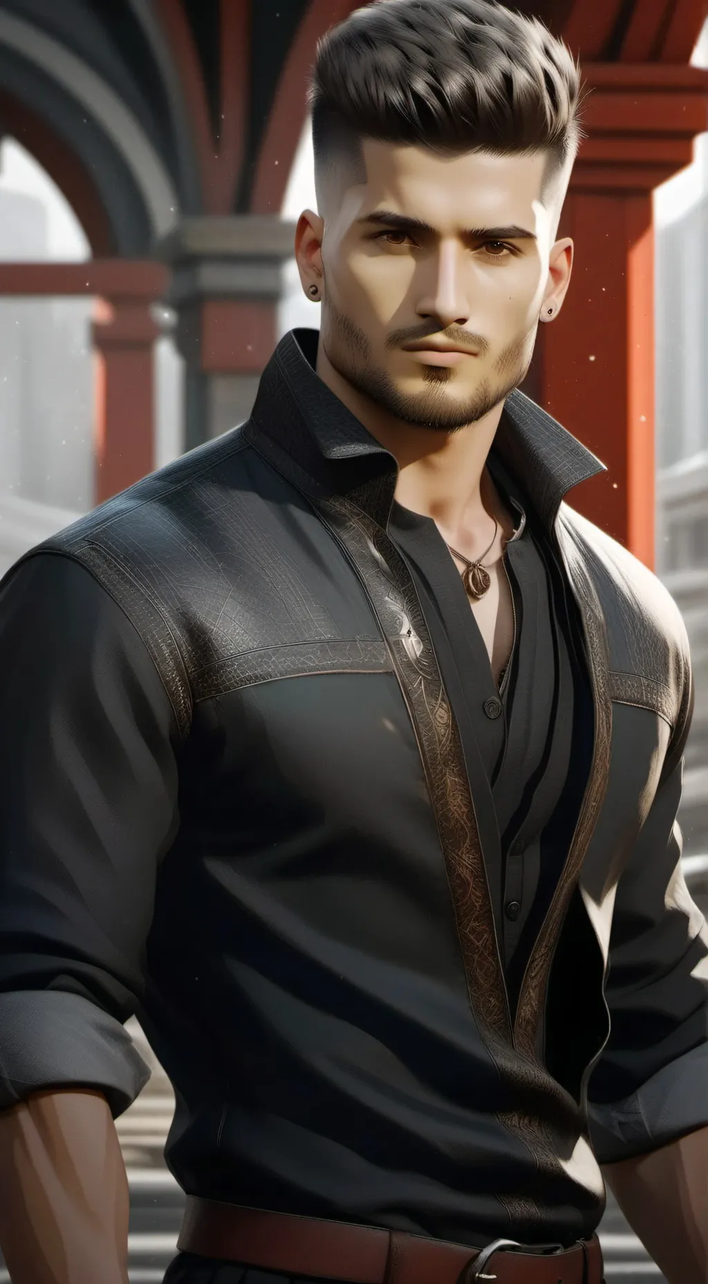 ai character: Zayn Malik background