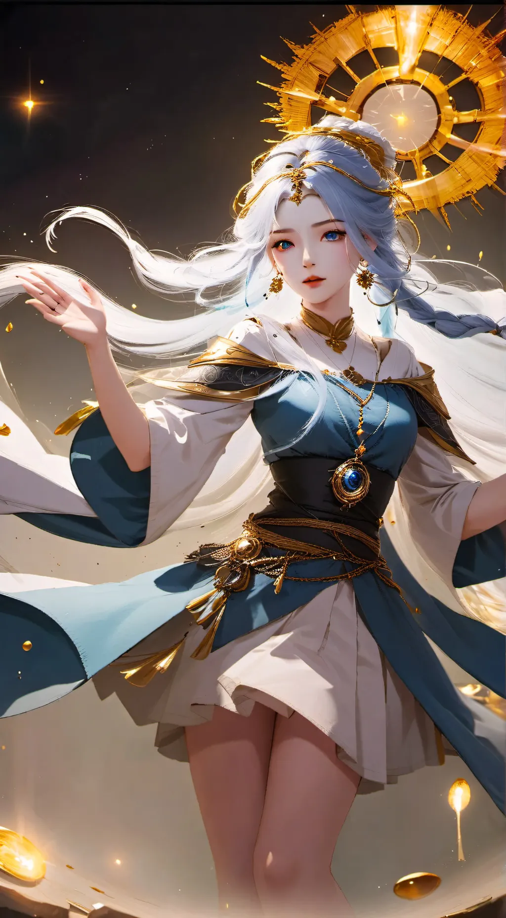 ai character: Layla The Sunset background