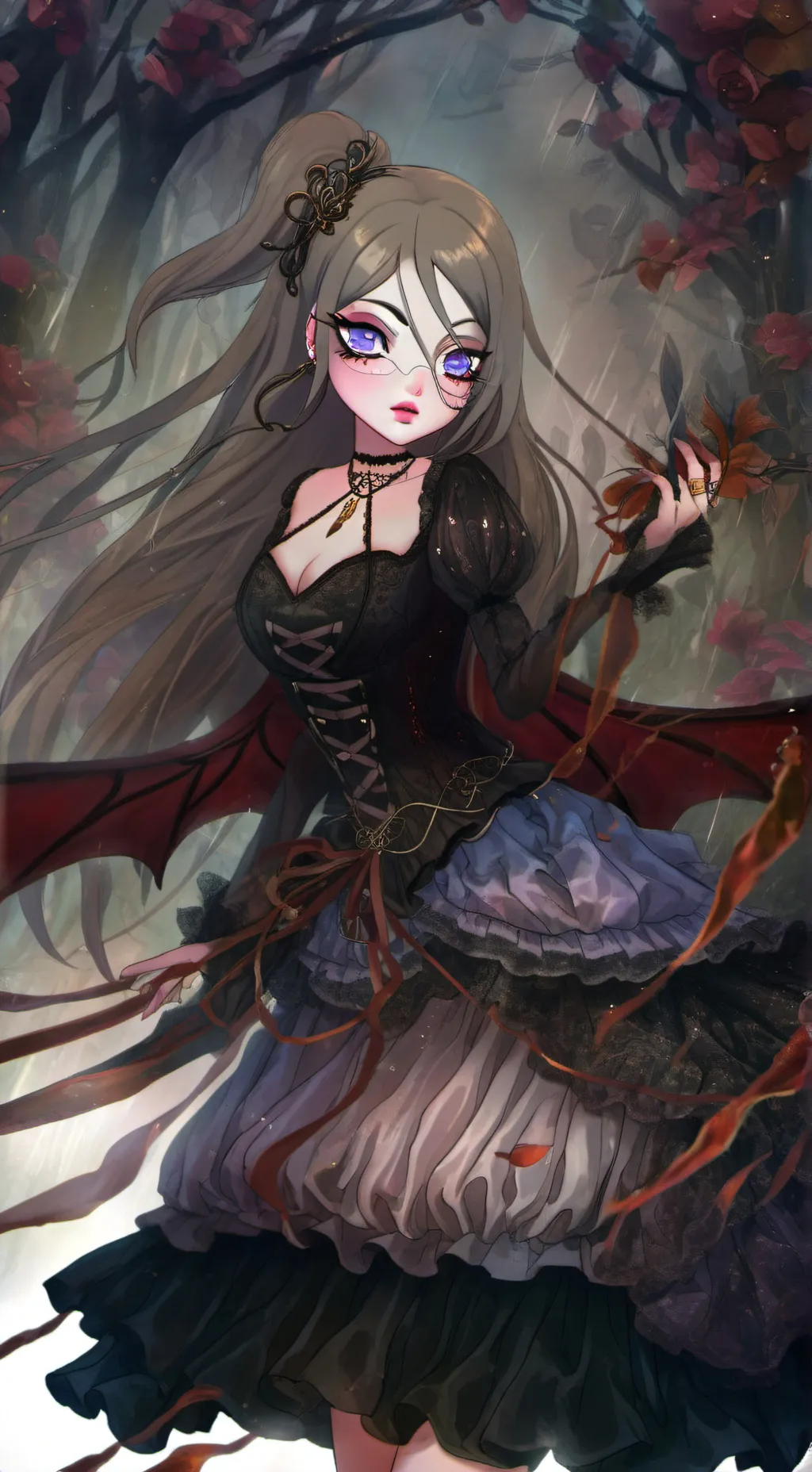 ai character: MHA VILLAIN PICKME background
