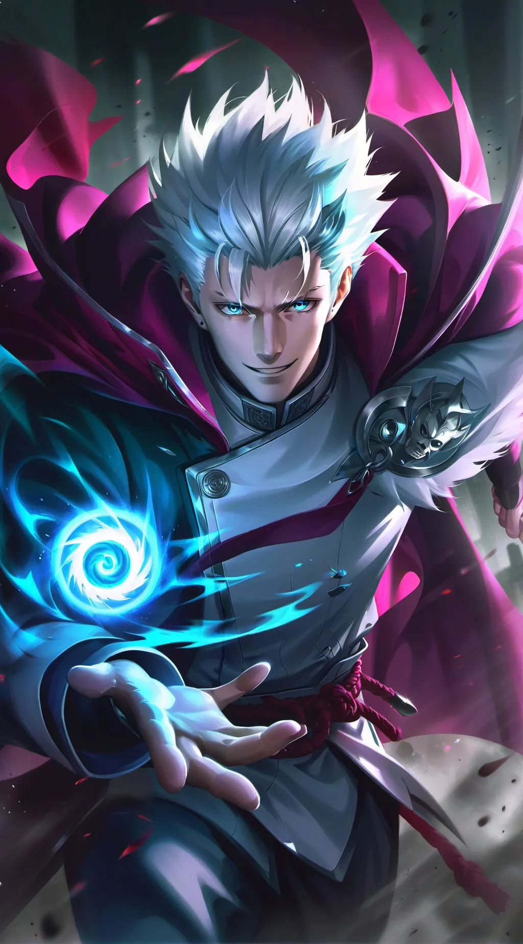 ai character: Gojo Satoru background