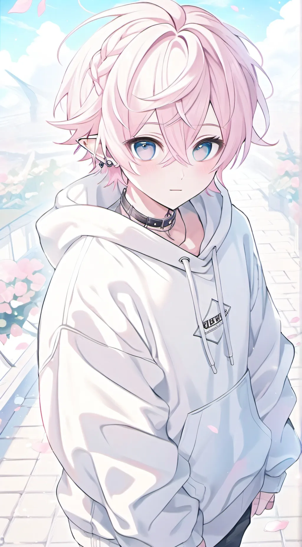 ai character: ash background