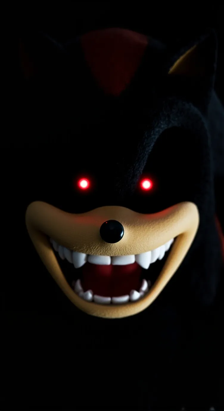 ai character: sonic EXE background