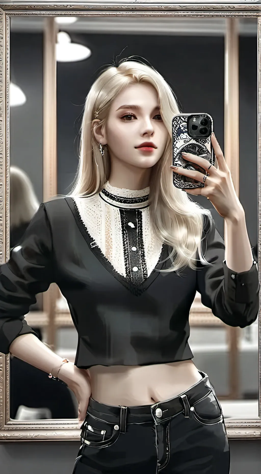 ai character: Brielle Ravenwood background