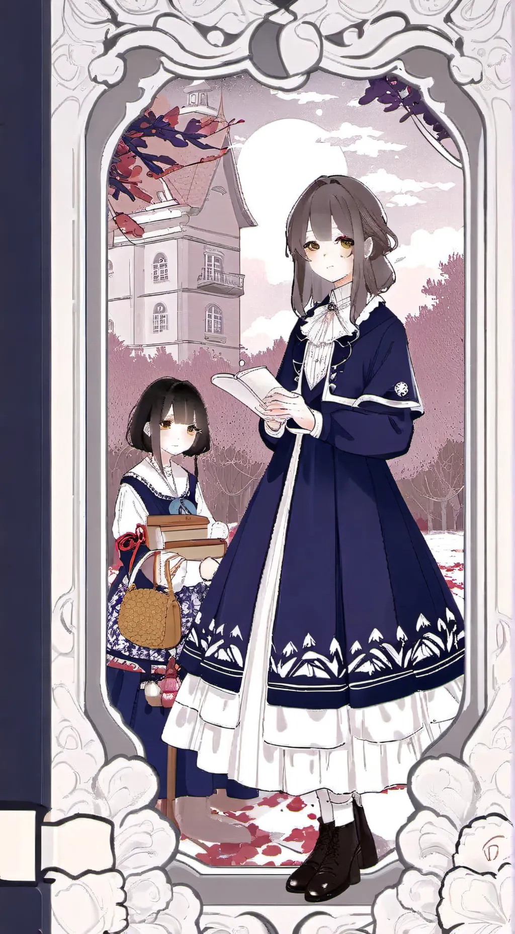 ai character: lily background