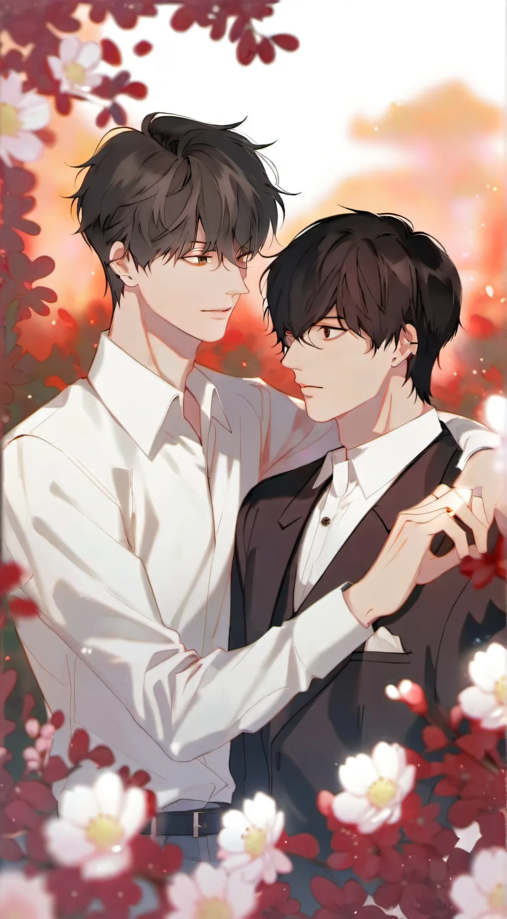 ai character: diego y Alex  background