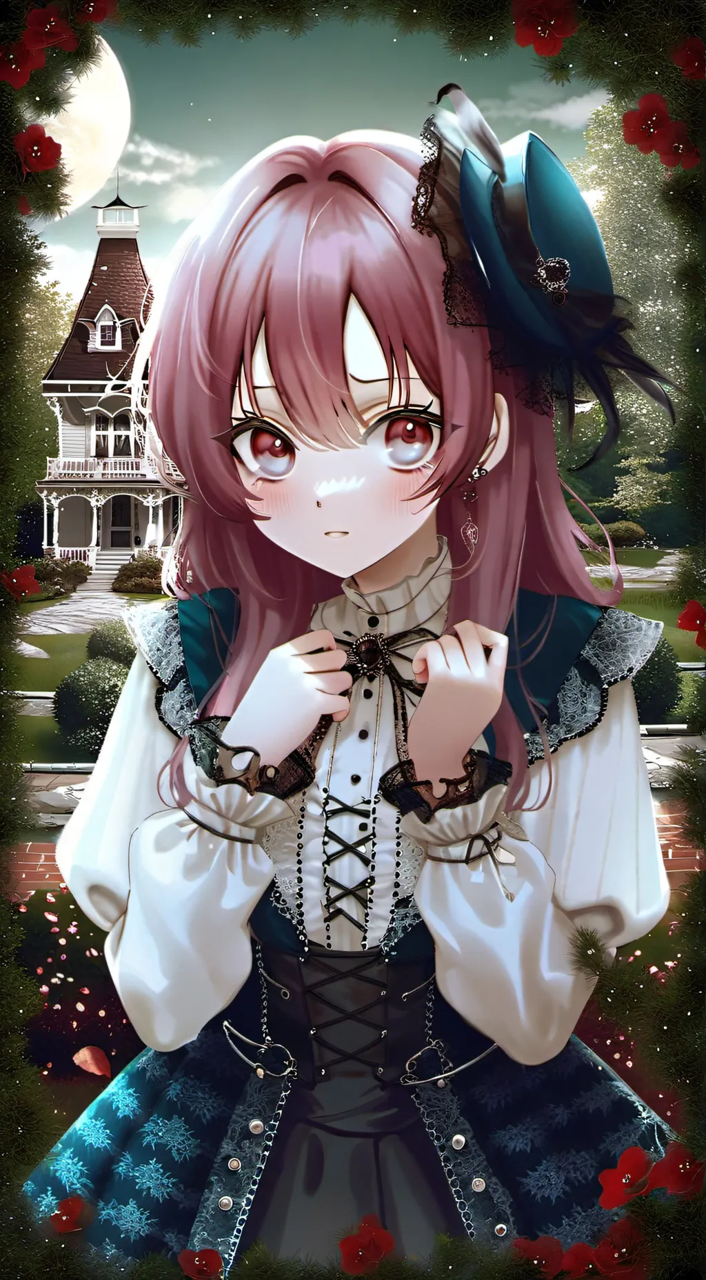 ai character: Elara background