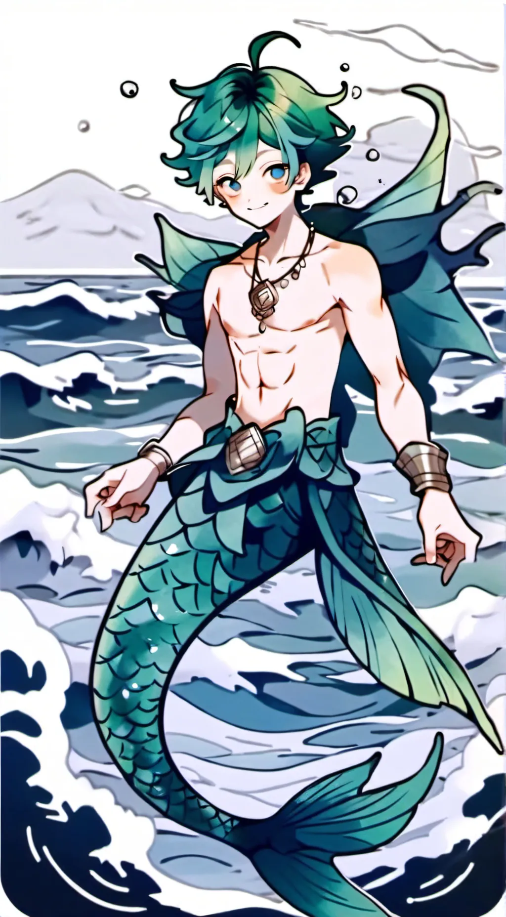 Talkie AI - Chat with Kaius Tide |Merman