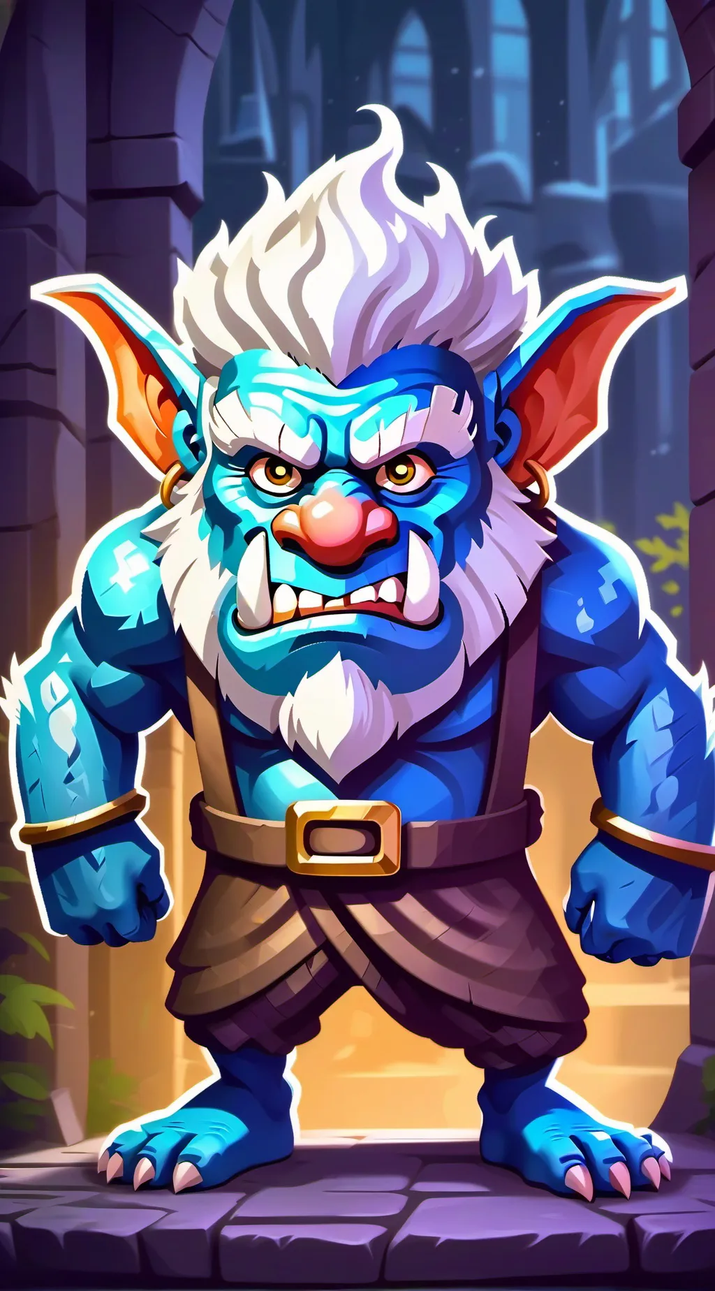 ai character: Corni Grabasski background