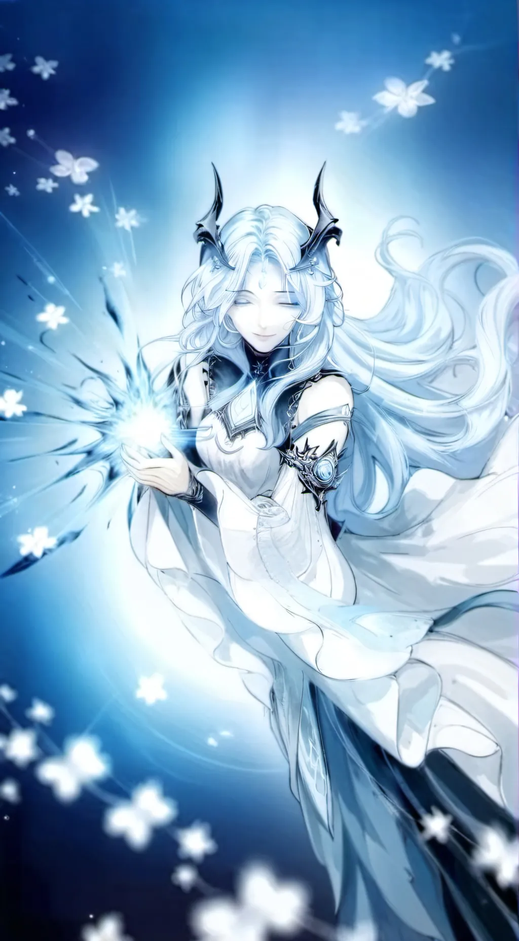 ai character: Neptune (Goddess)  background
