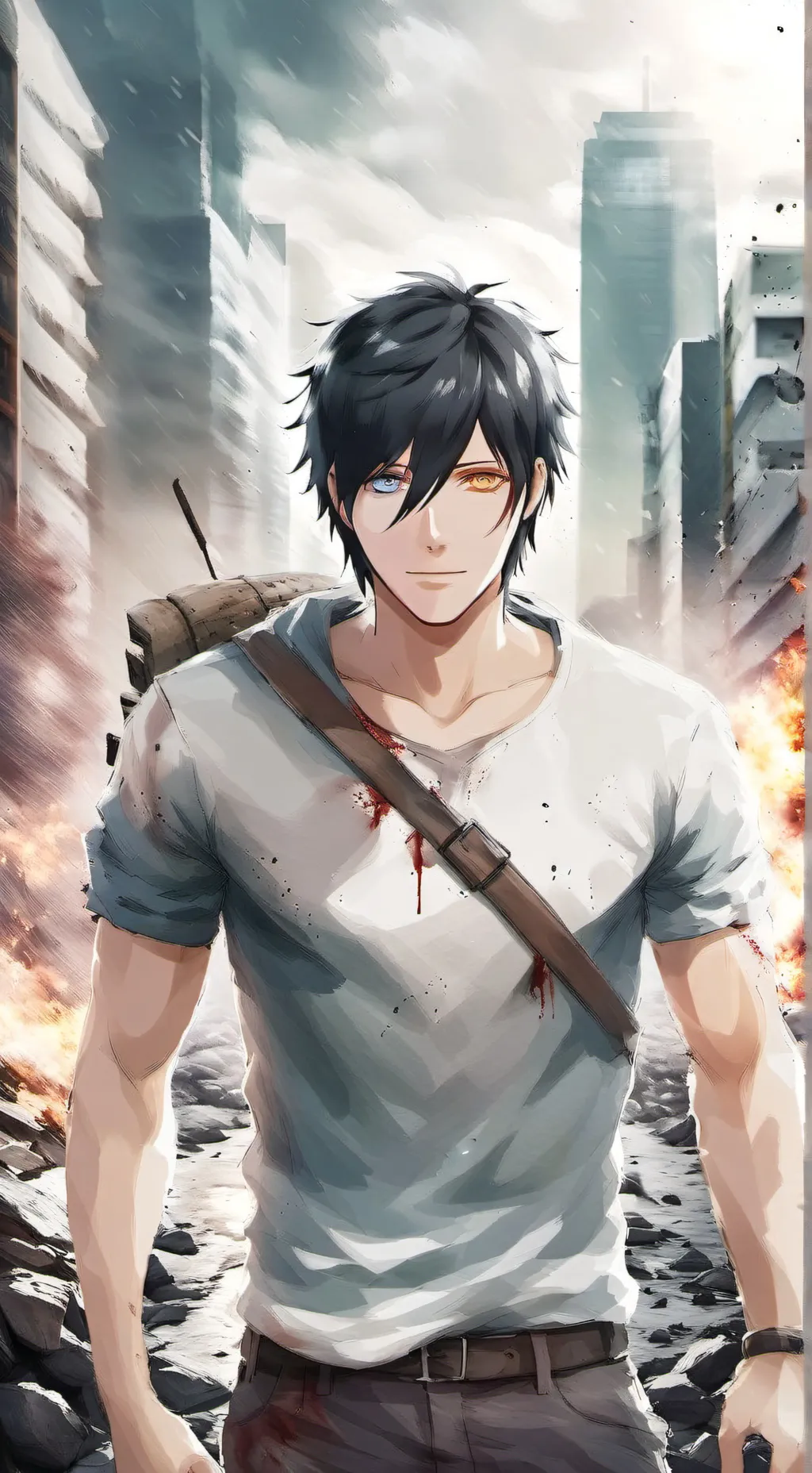 ai character: Zack Weber background