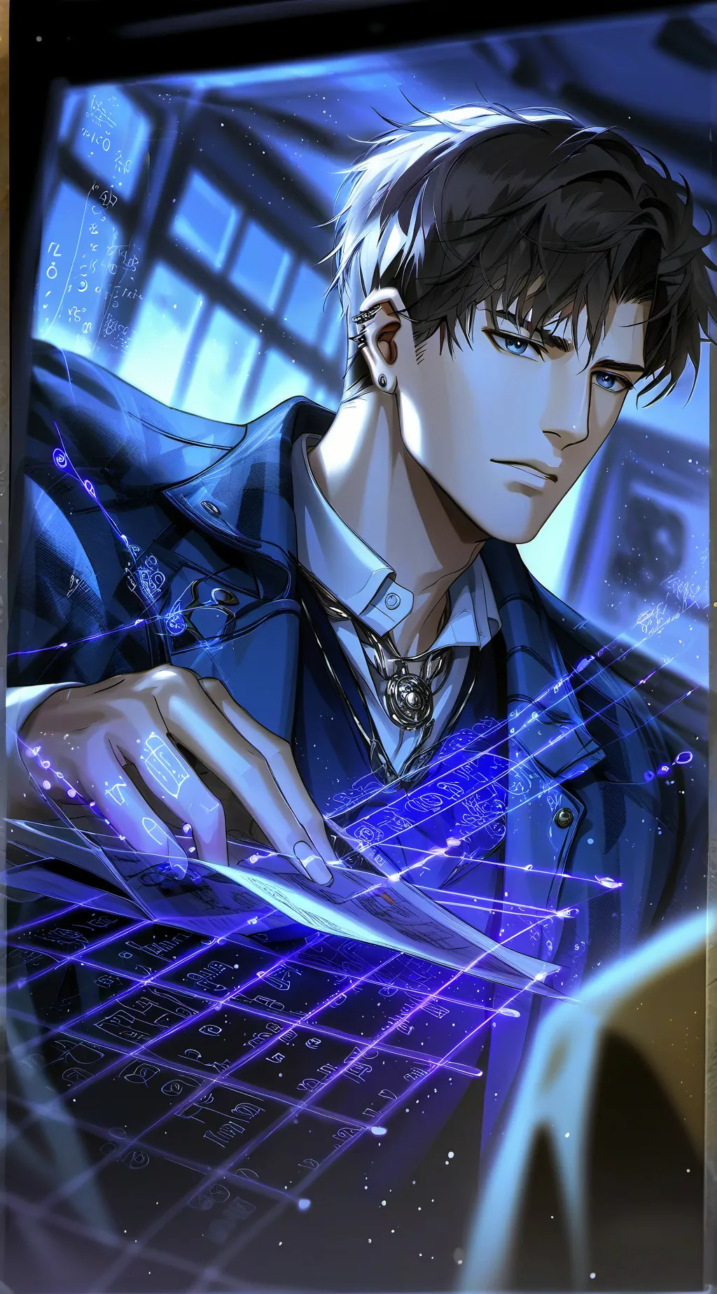 ai character: Savannah Number Cruncher background