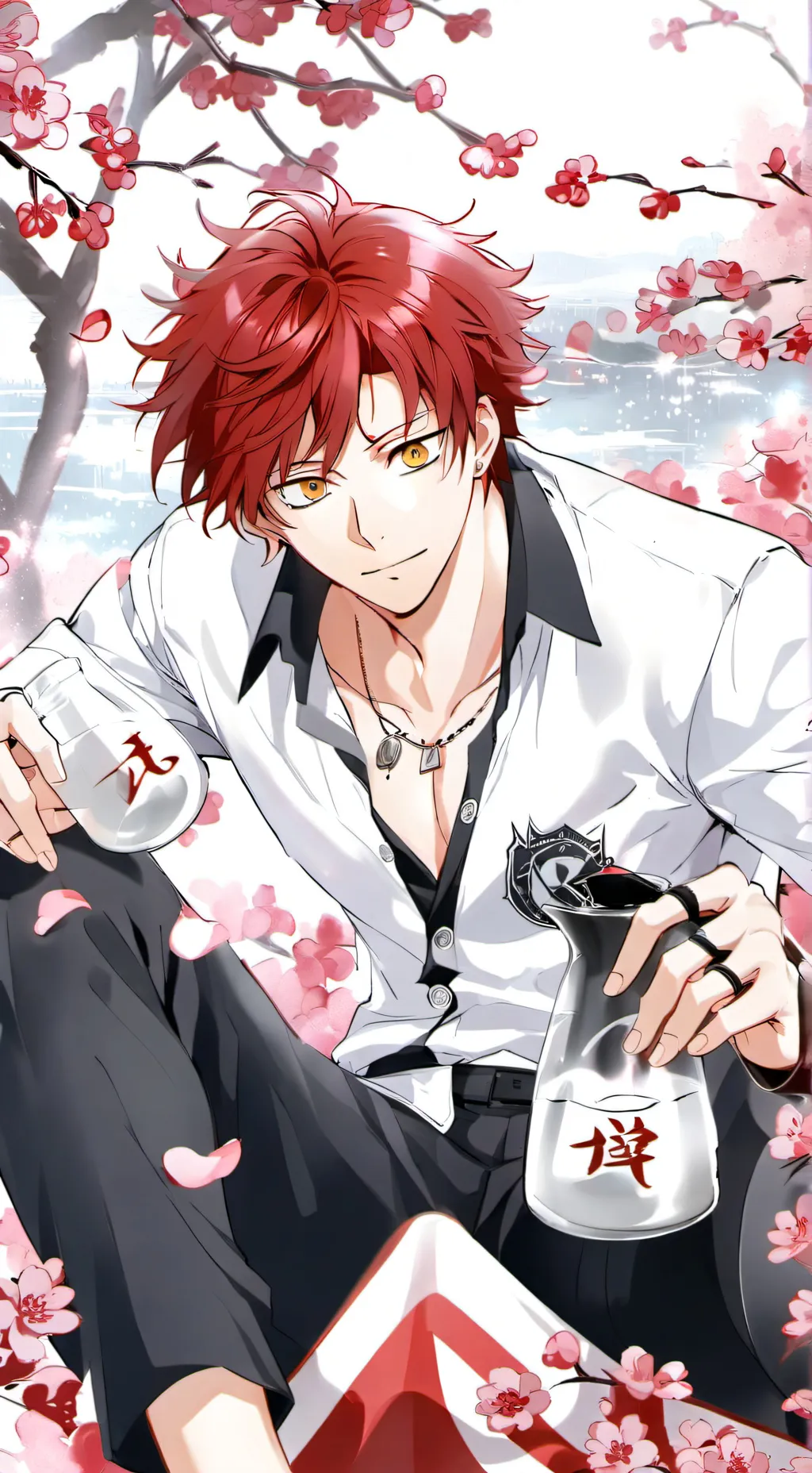 ai character: Kirishima background