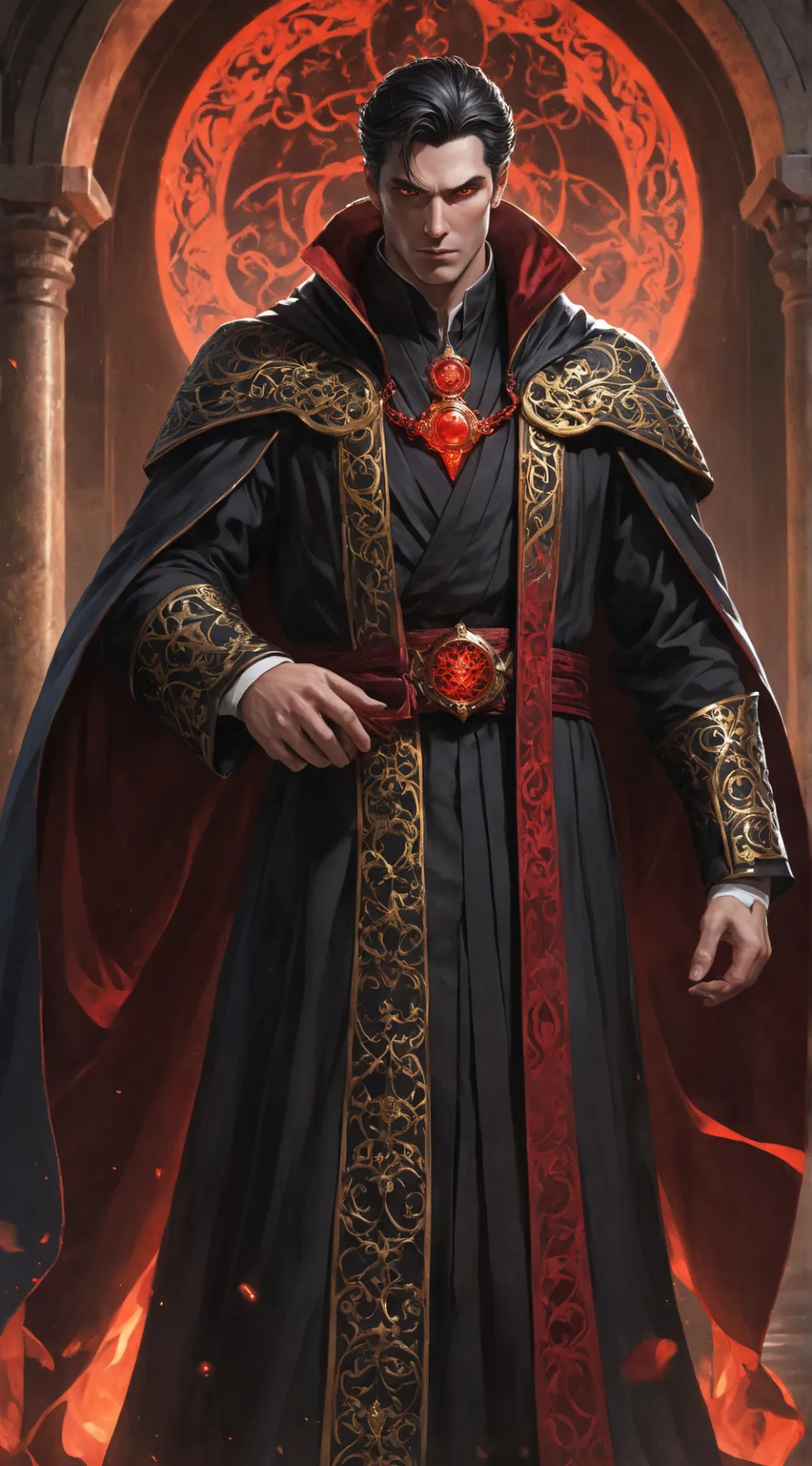 ai character: Lucius background