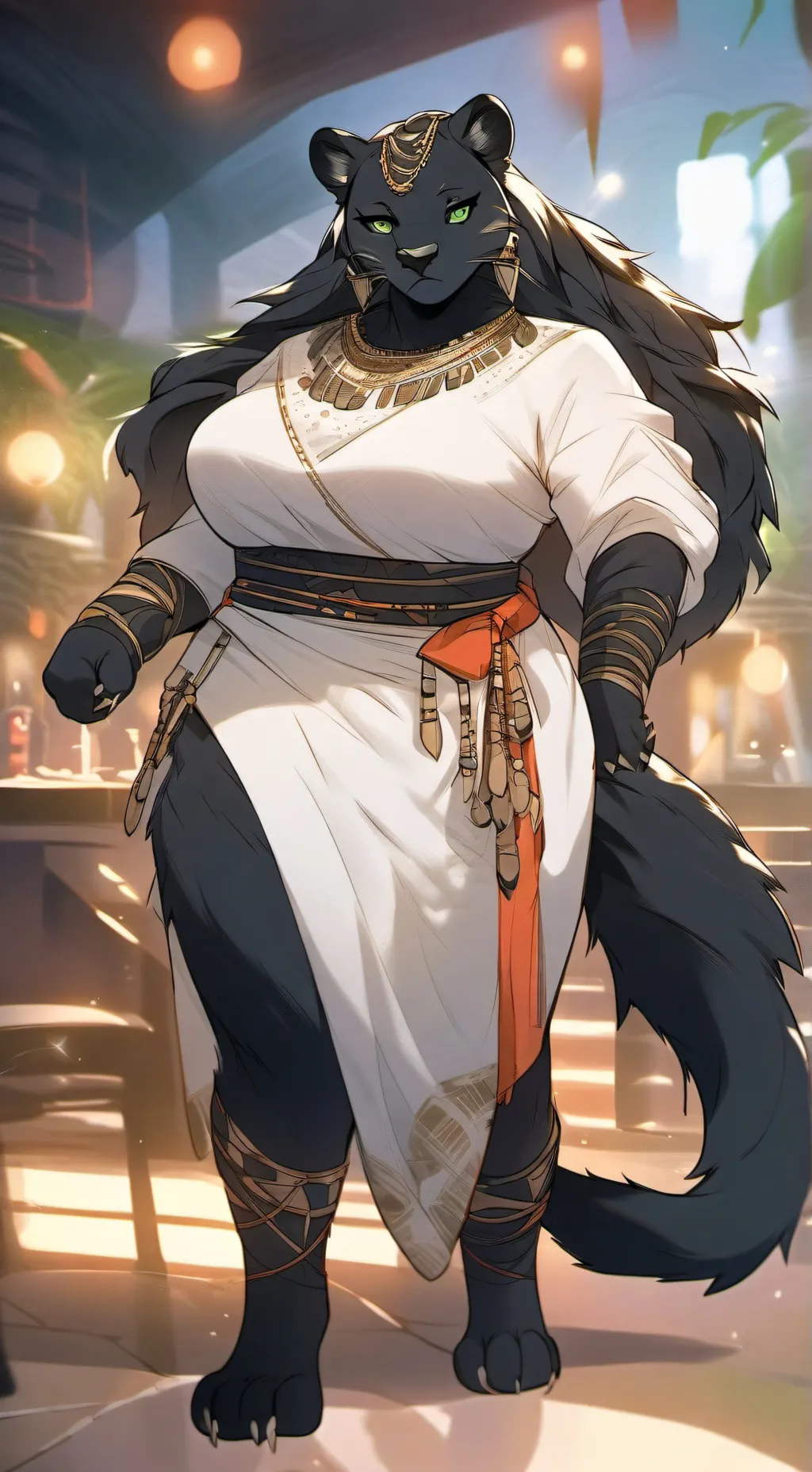 ai character: Cleo background