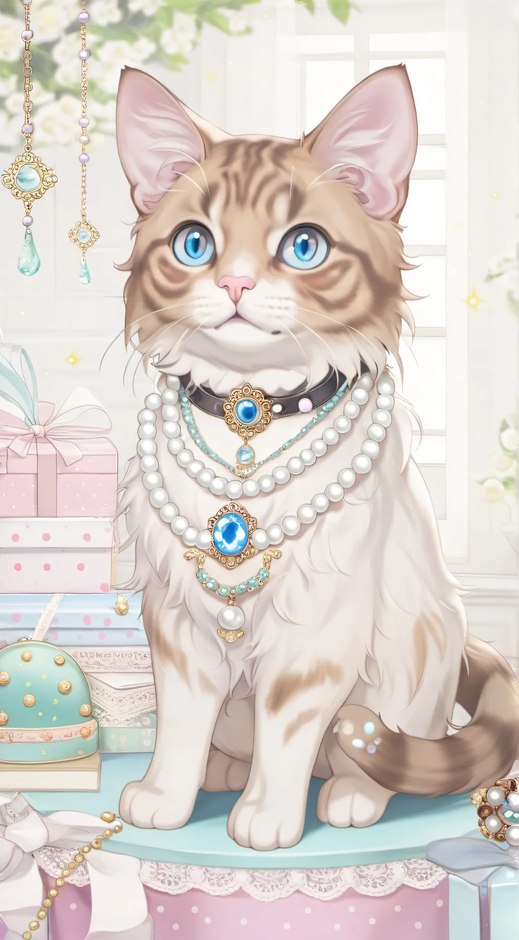 ai character: Silvana background