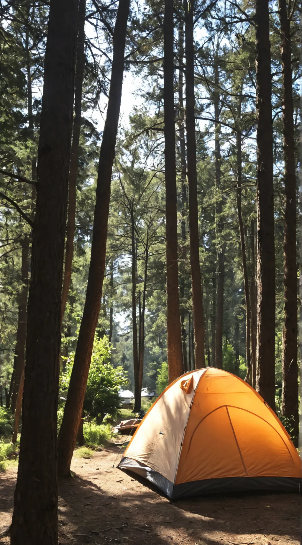 ai character: Camping trip C1 background