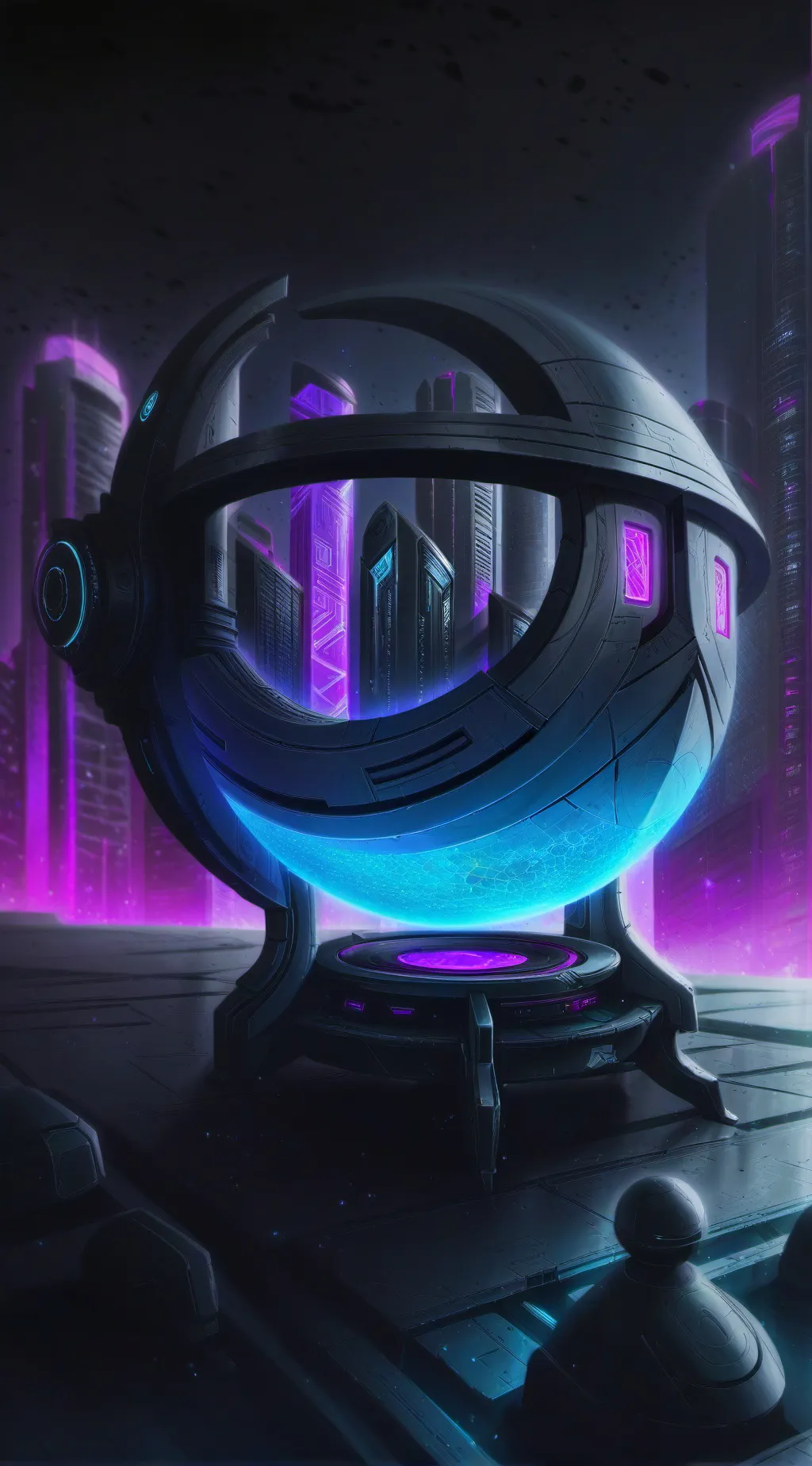 ai character: Kaiju World background