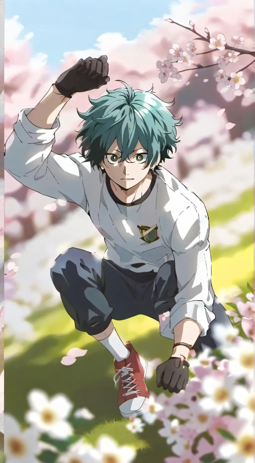 ai character: MHA 🤑 background