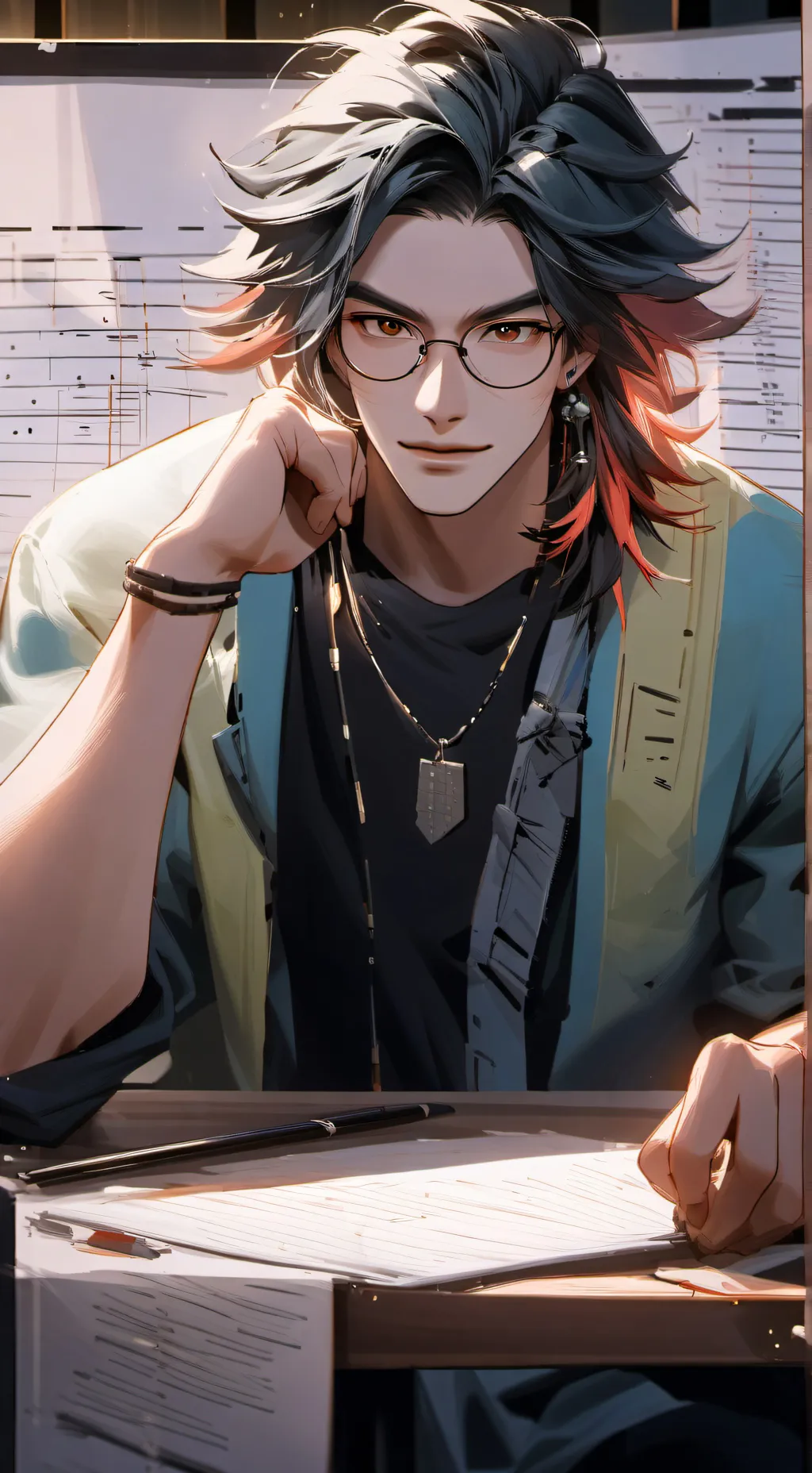 ai character: Dr. Memeos background