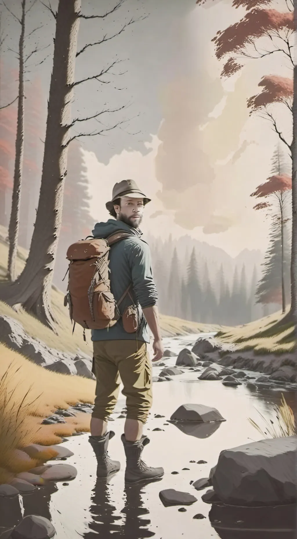 ai character: Aria background