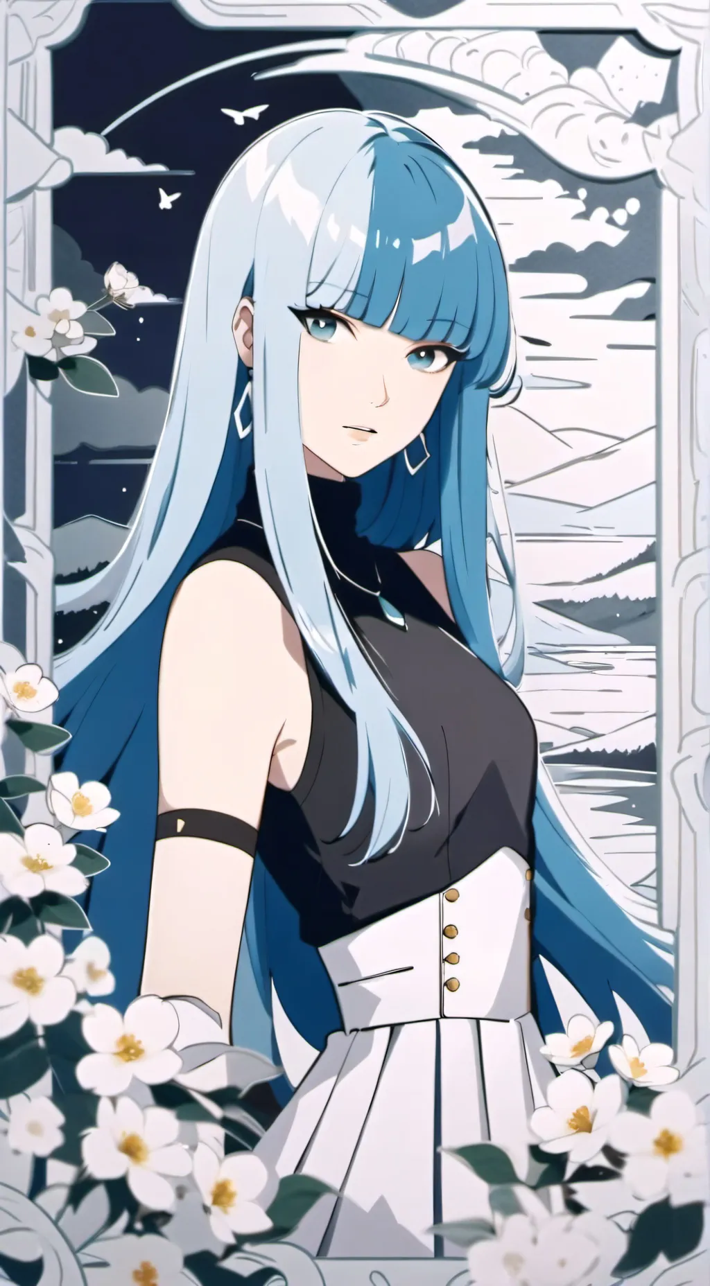 ai character: ada otsutsuki  background