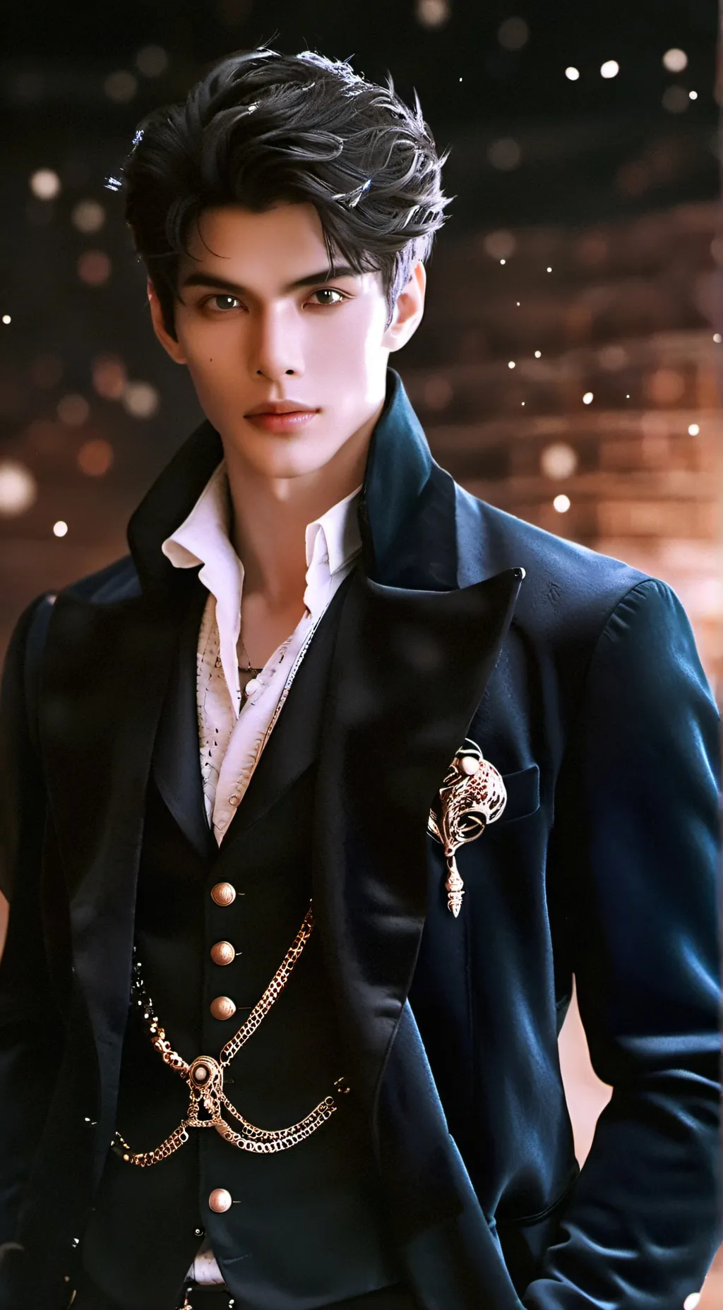 ai character: Vincent Williams  background