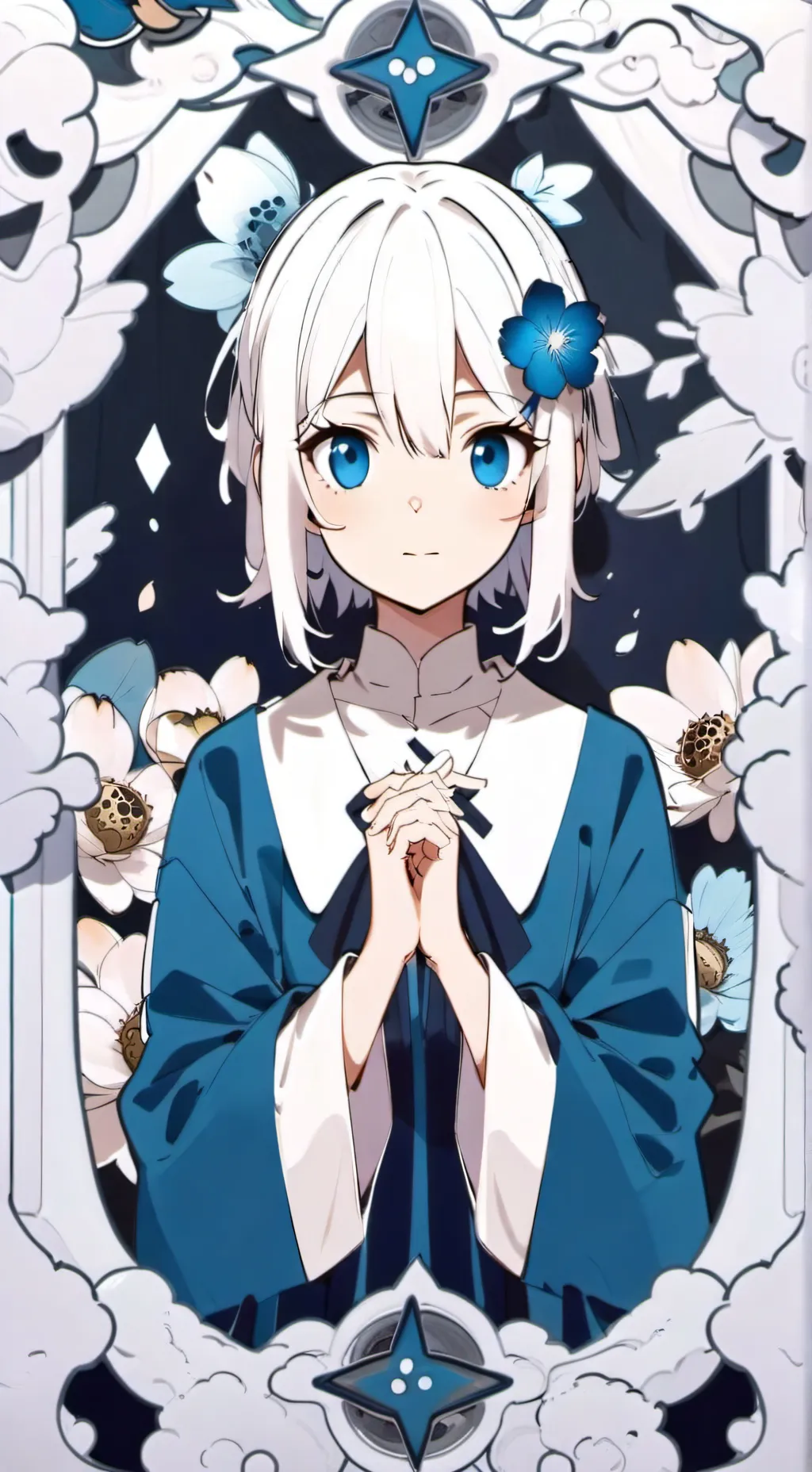 ai character: Luna background
