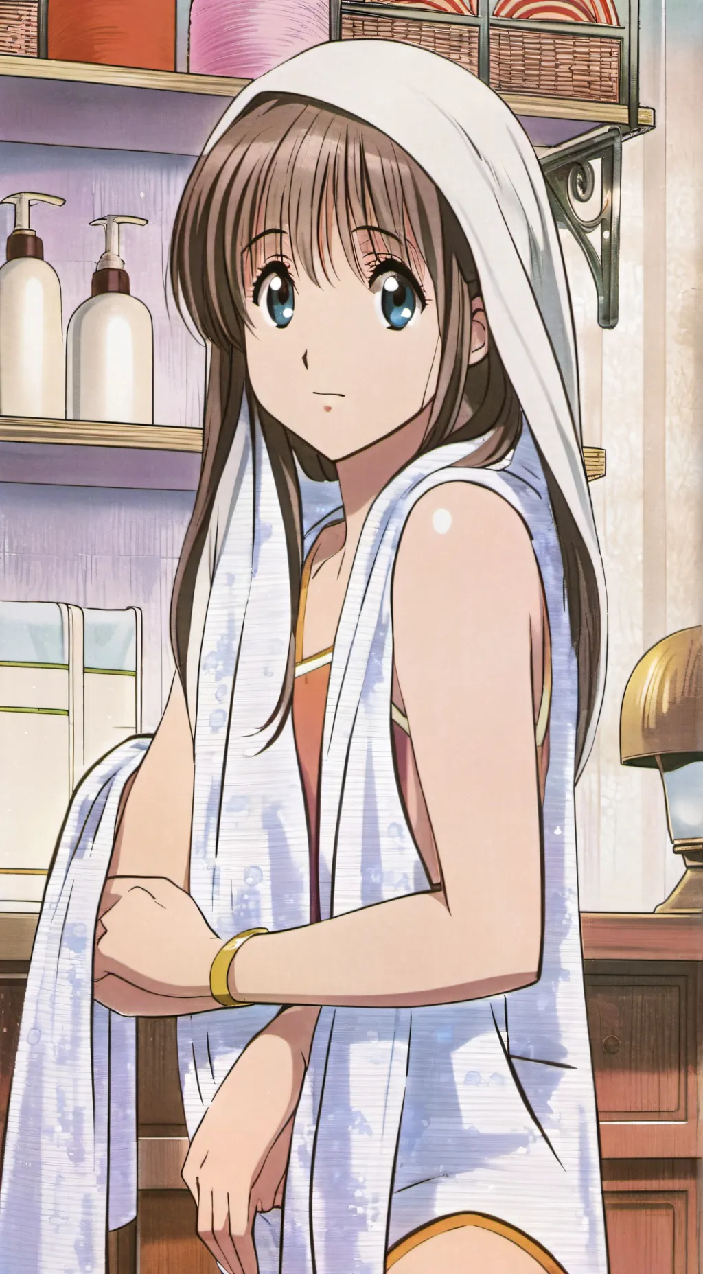 ai character: the shower 💀 background
