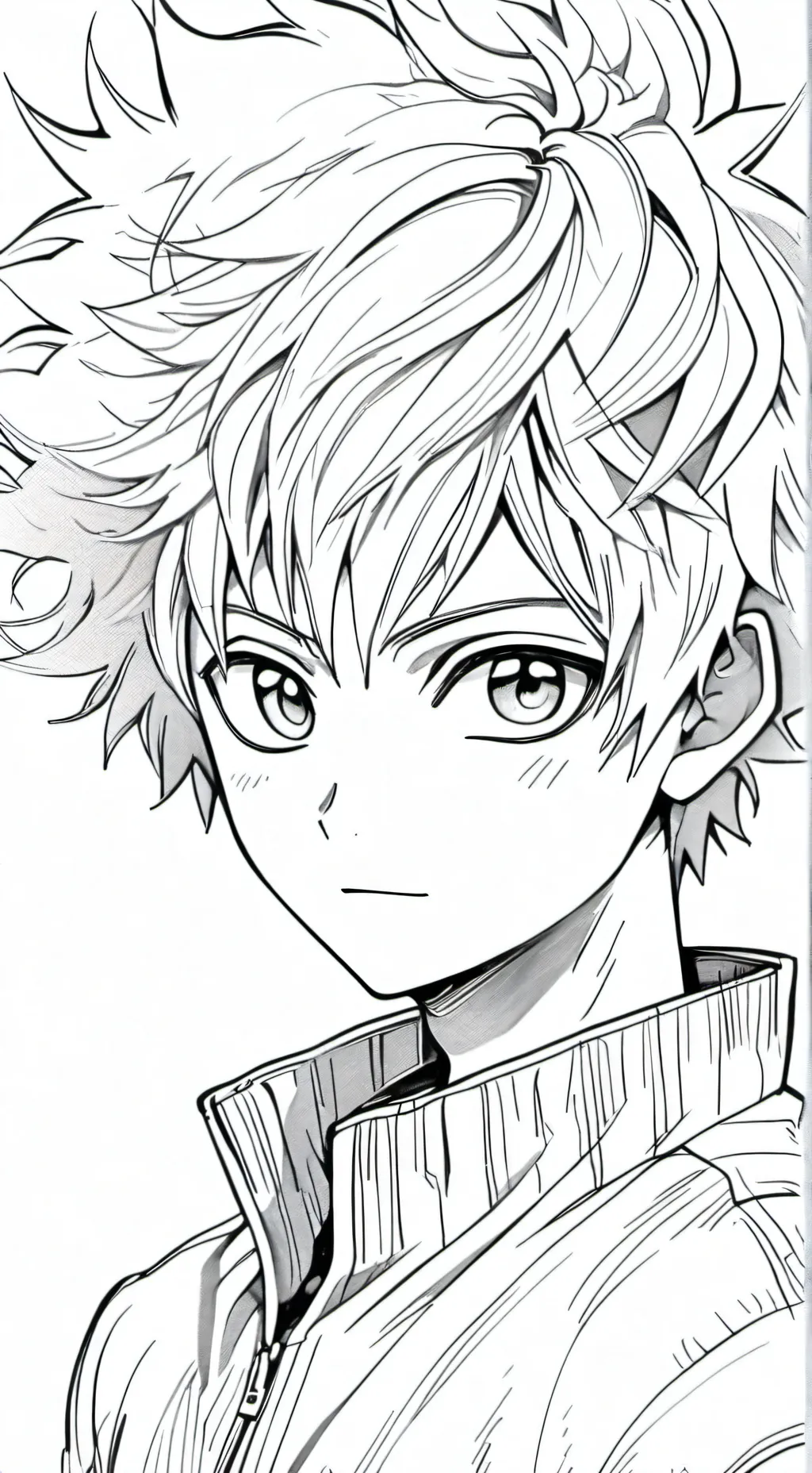 ai character: Deku background