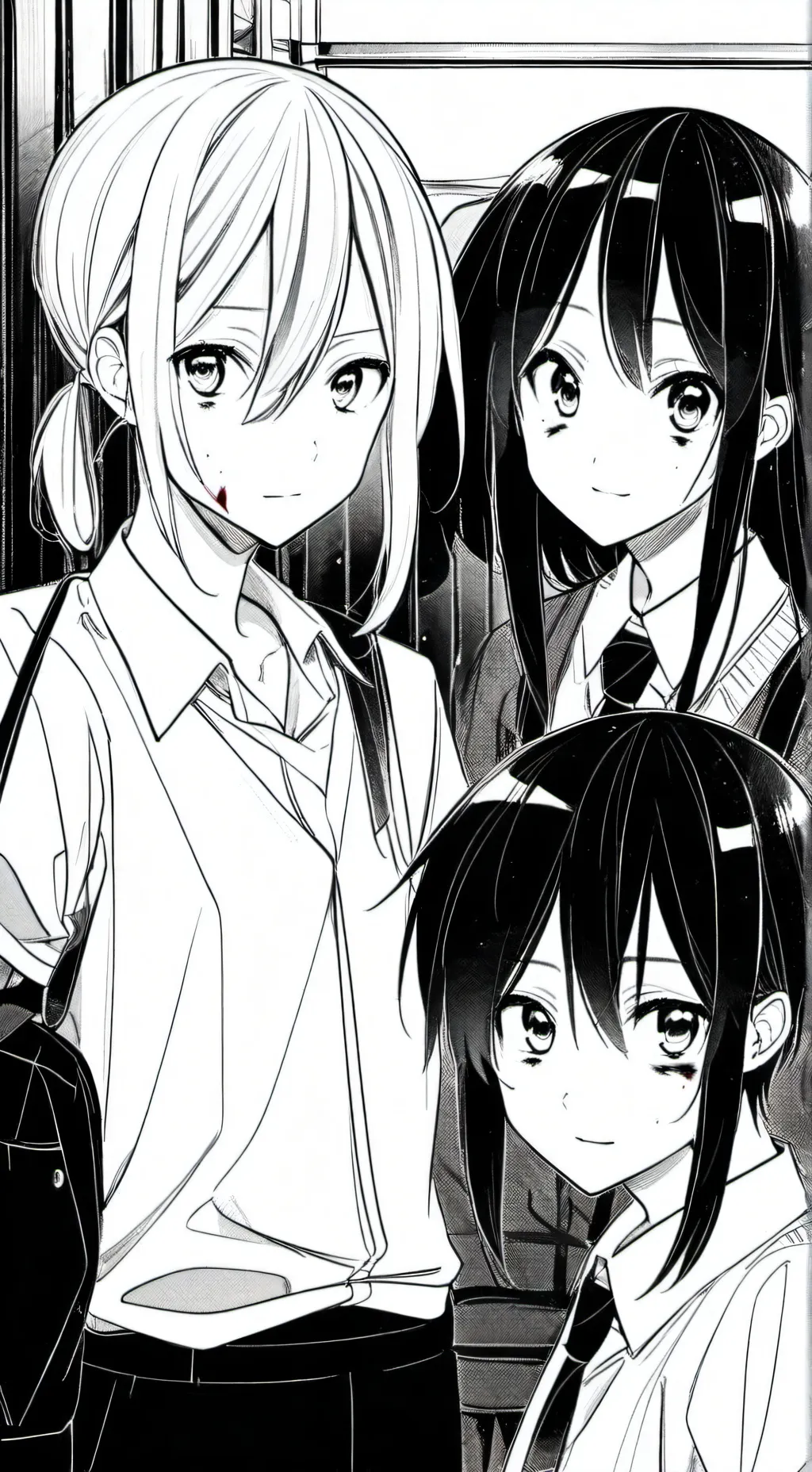ai character: SCHOOL HORROR GAME background