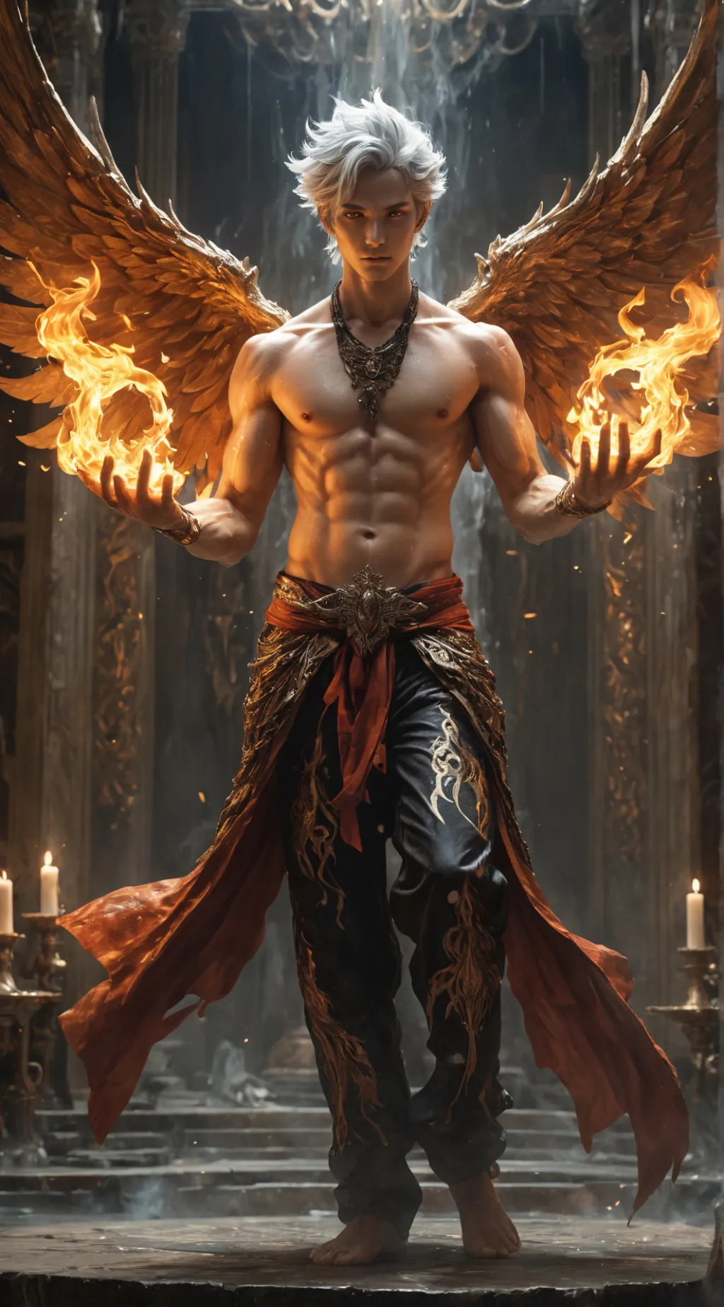 ai character: Azar background