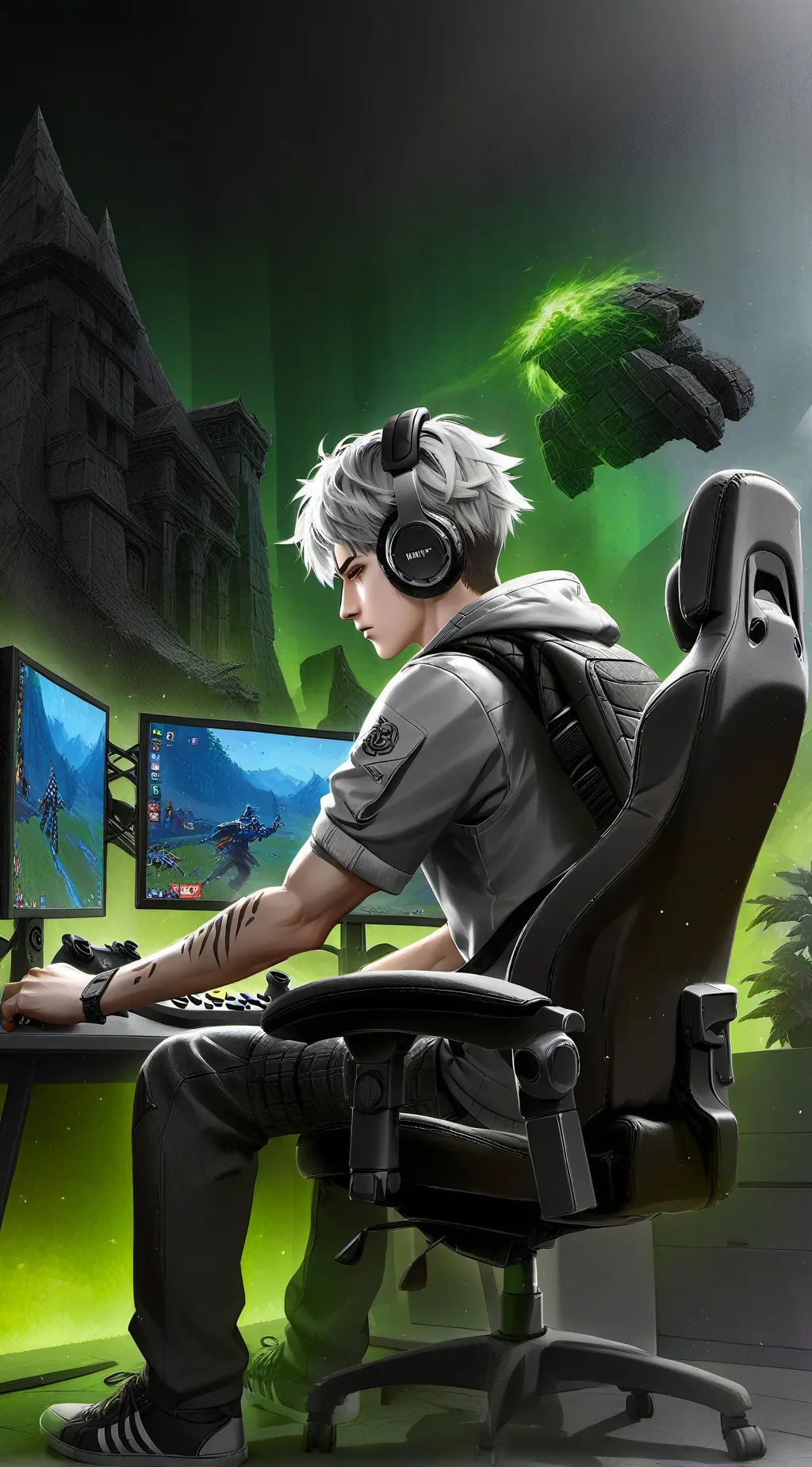 ai character: Alex background