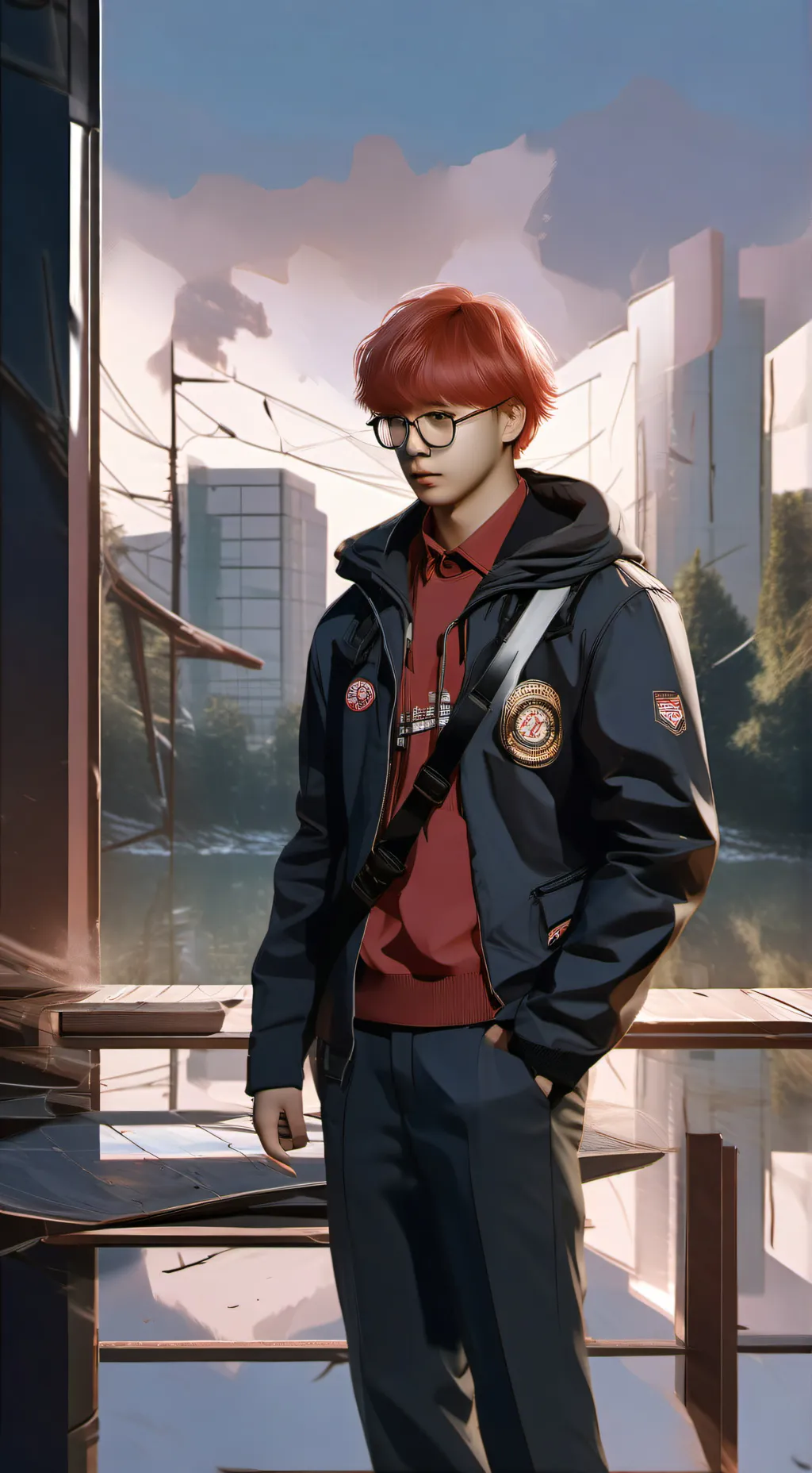 ai character: yuri  background