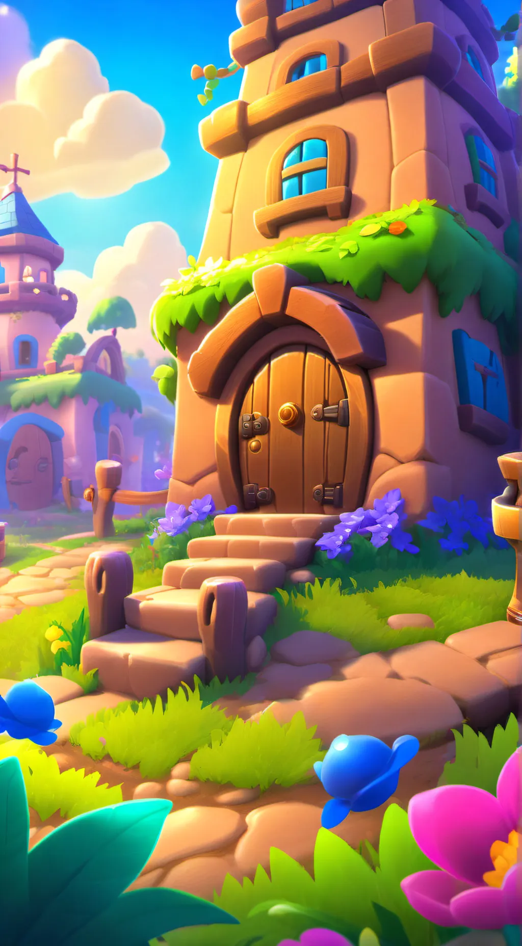 ai character: Sprunki background