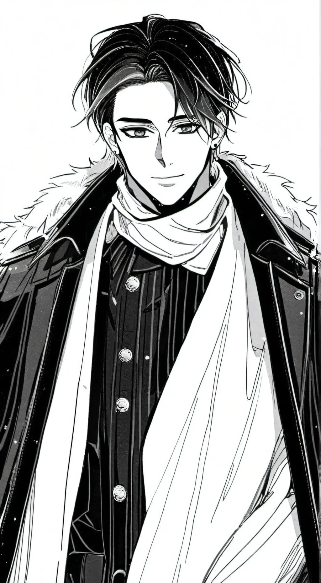 ai character: 毅辰 background